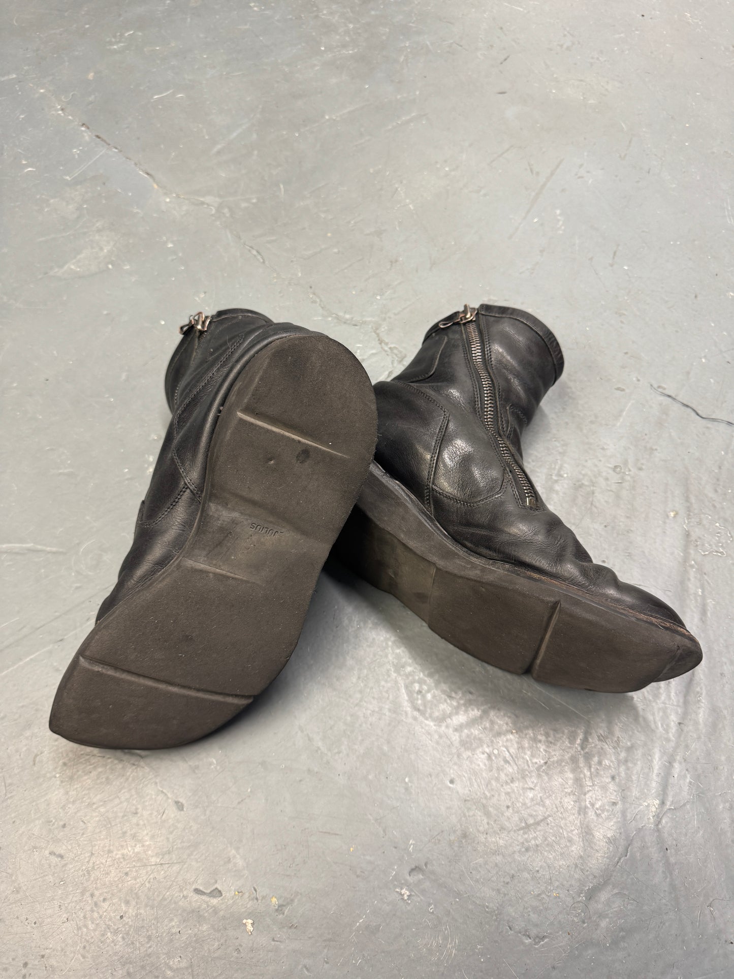 Julius AW14 Moto Zip Pocket Boot