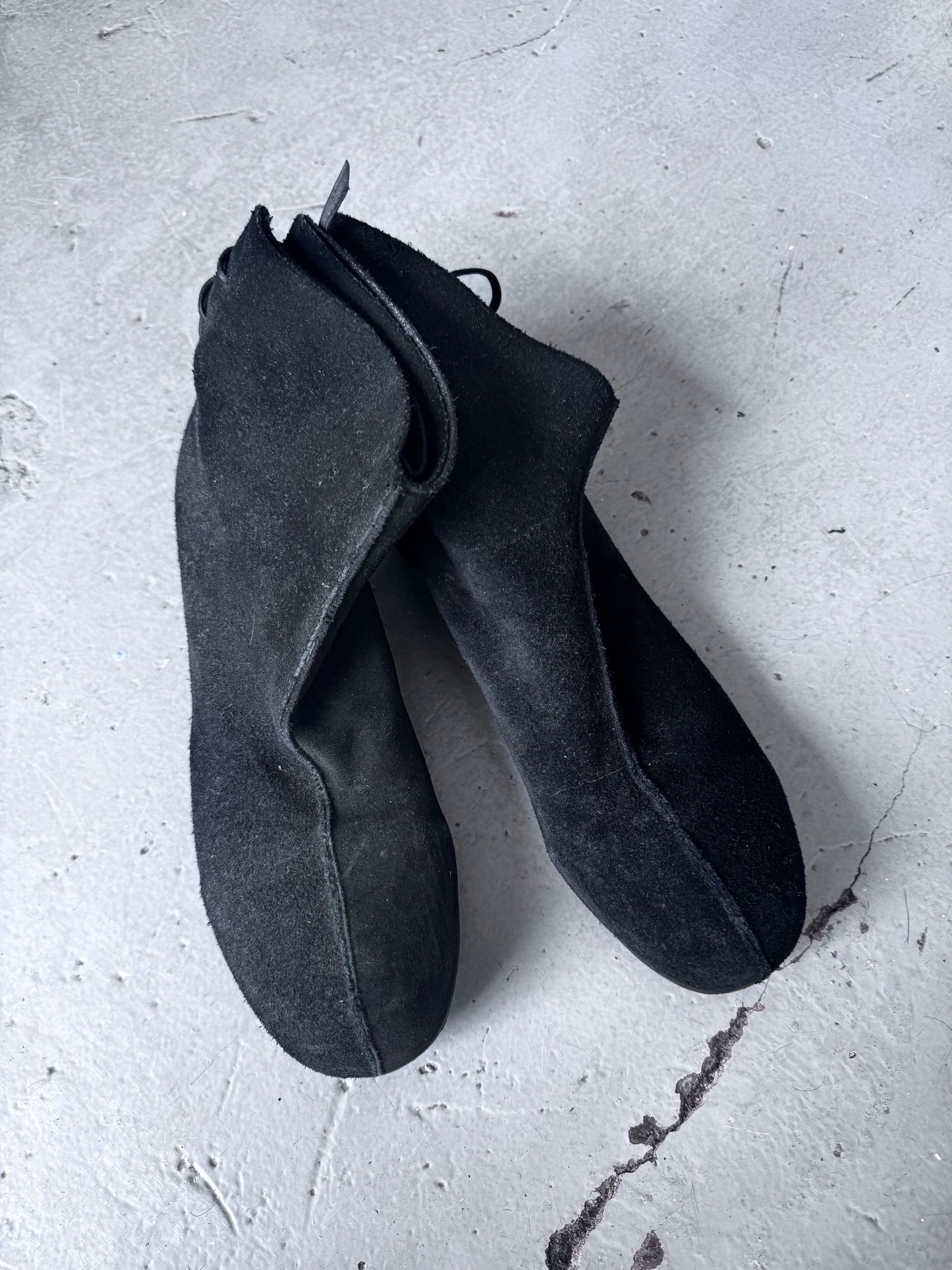 Carpe Diem Backlace Suede Boot
