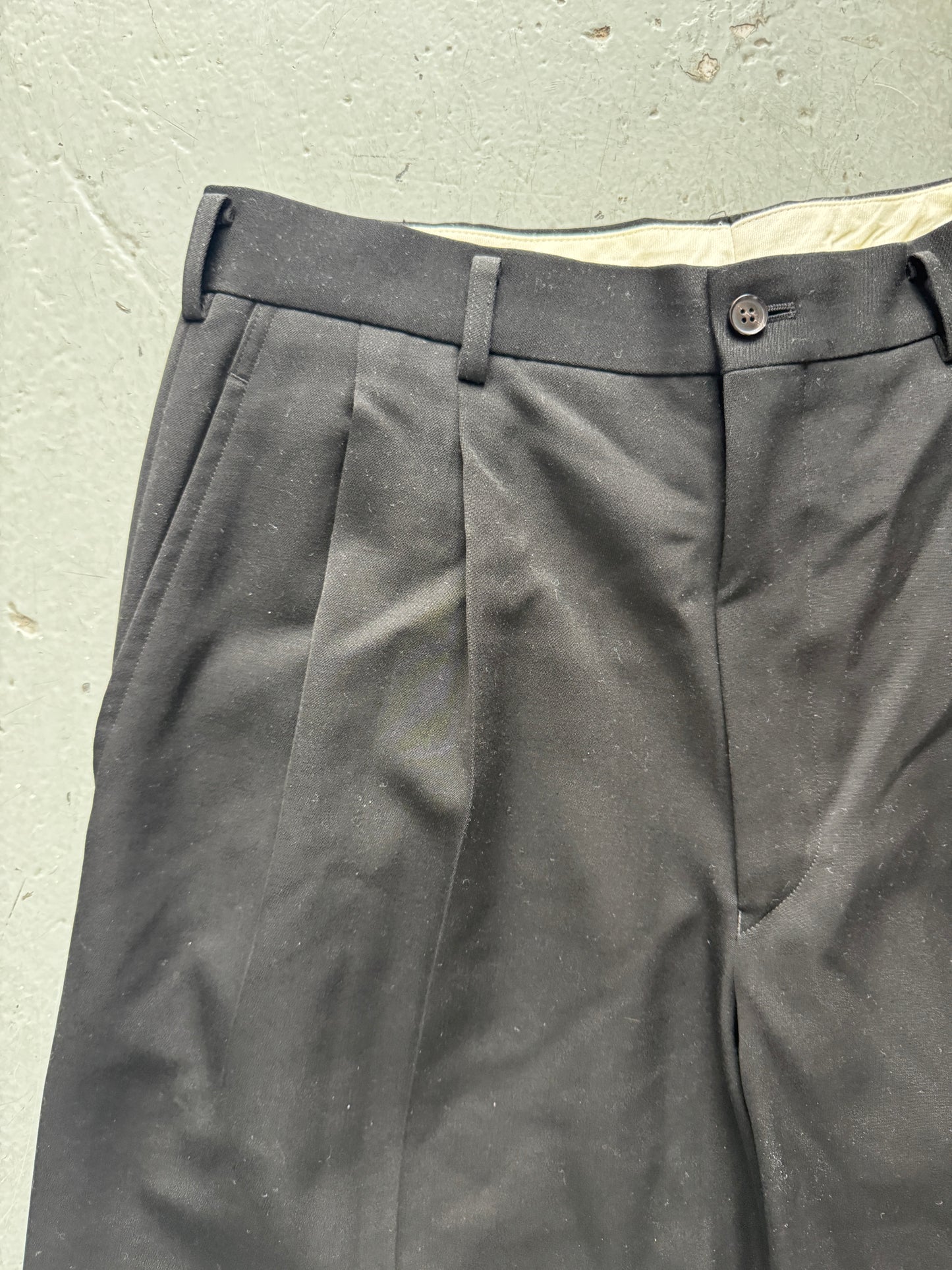 comme des garçons homme plus super wide suit trouser