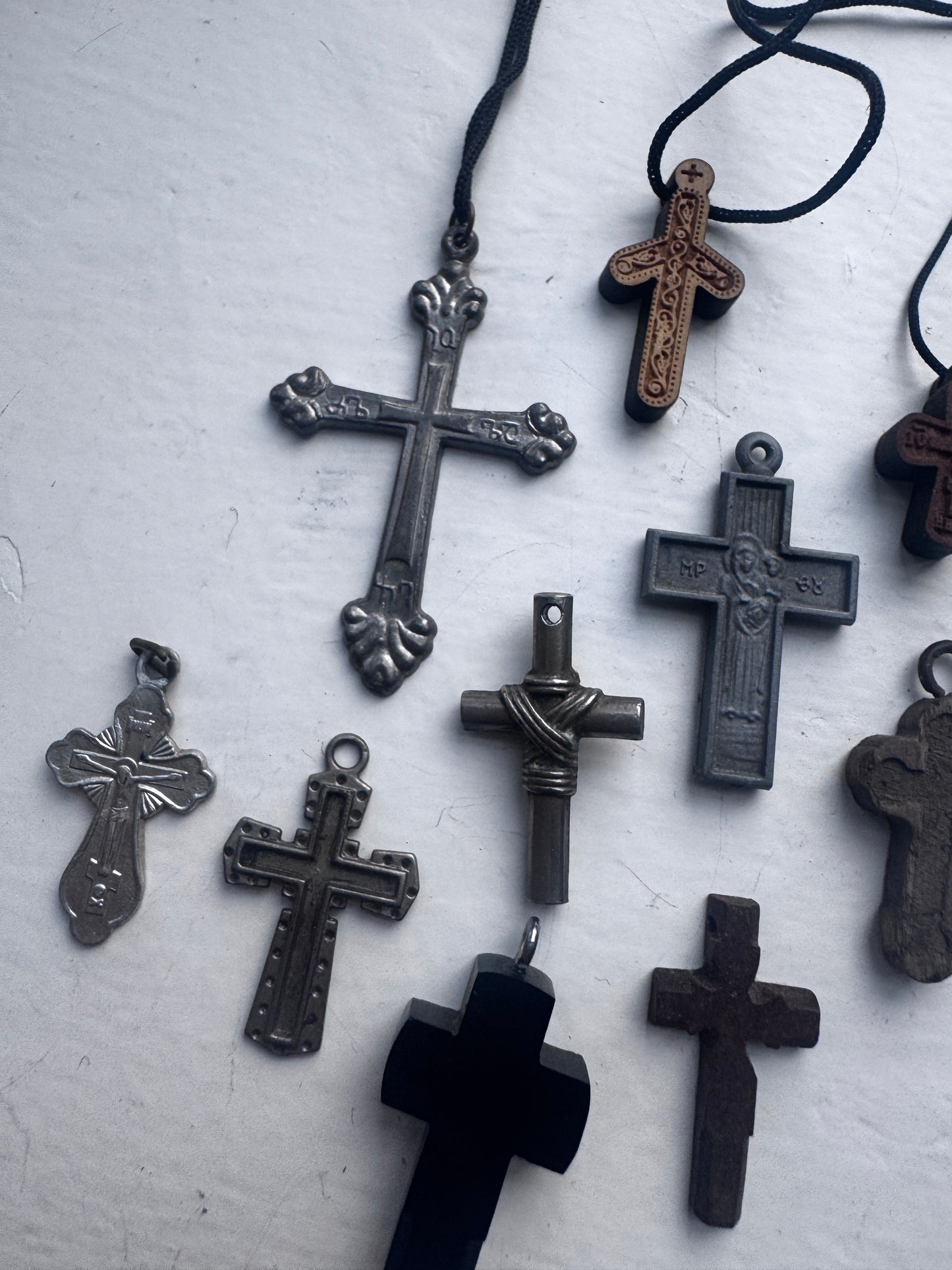 mixed orthodox pendants from Ukraine & Georgia