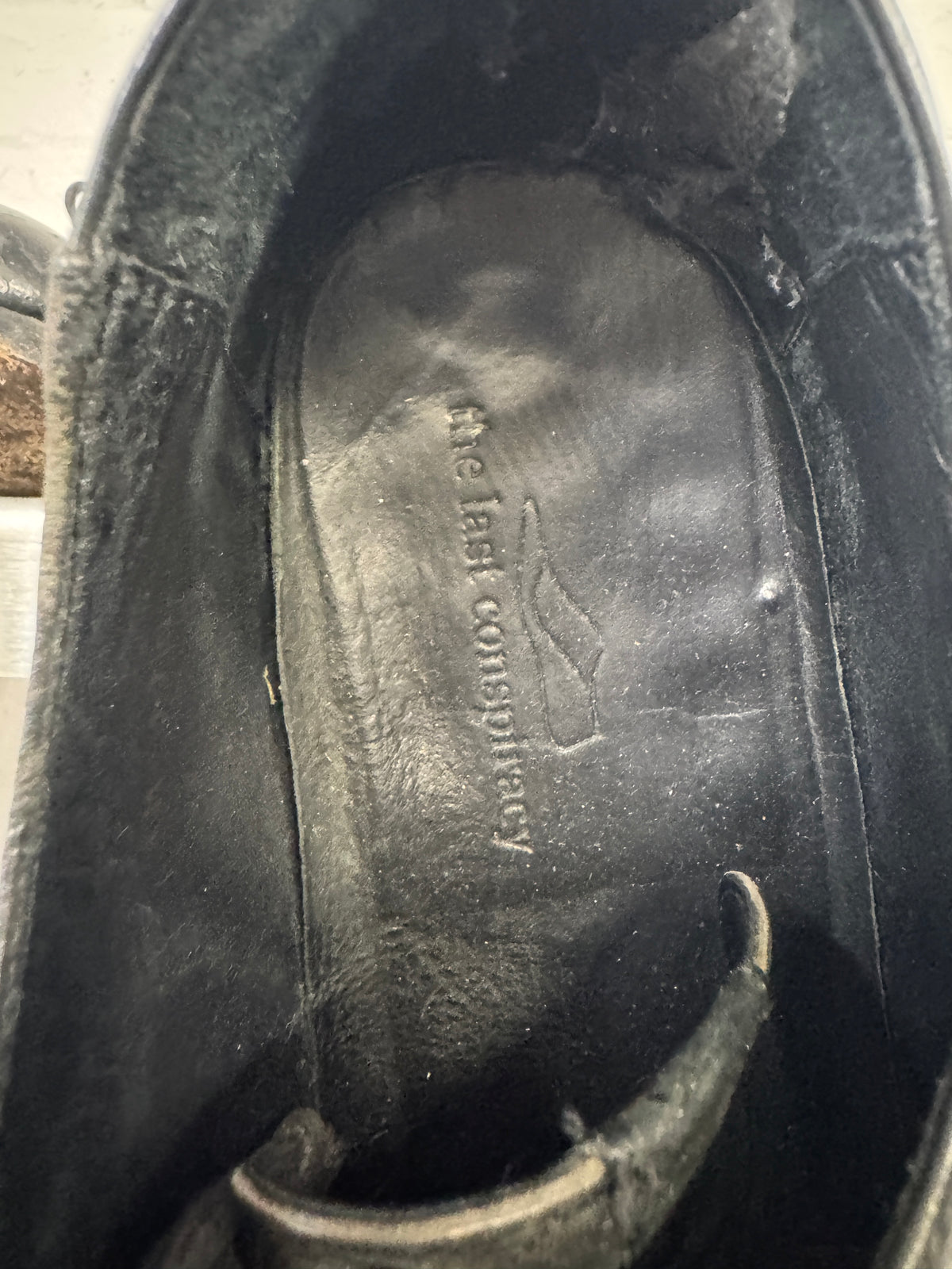 The Last Conspiracy Textured Horse Leather Derby