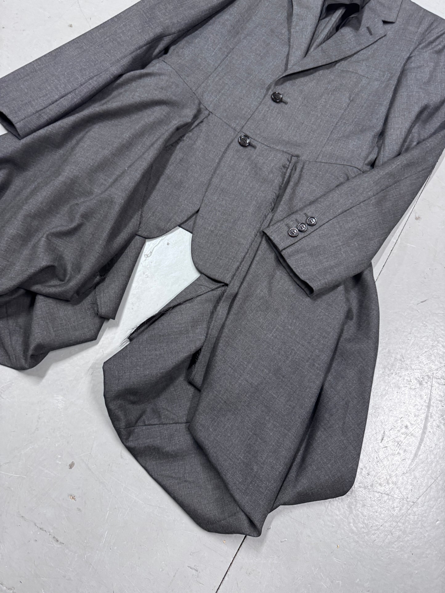 Comme Des Garcons Homme Plus Extended Hip Coat