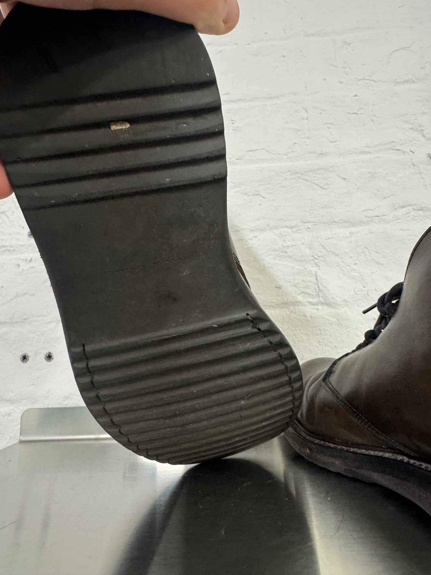 Rick Owens AW14 Moody Slanted Chukka Boot