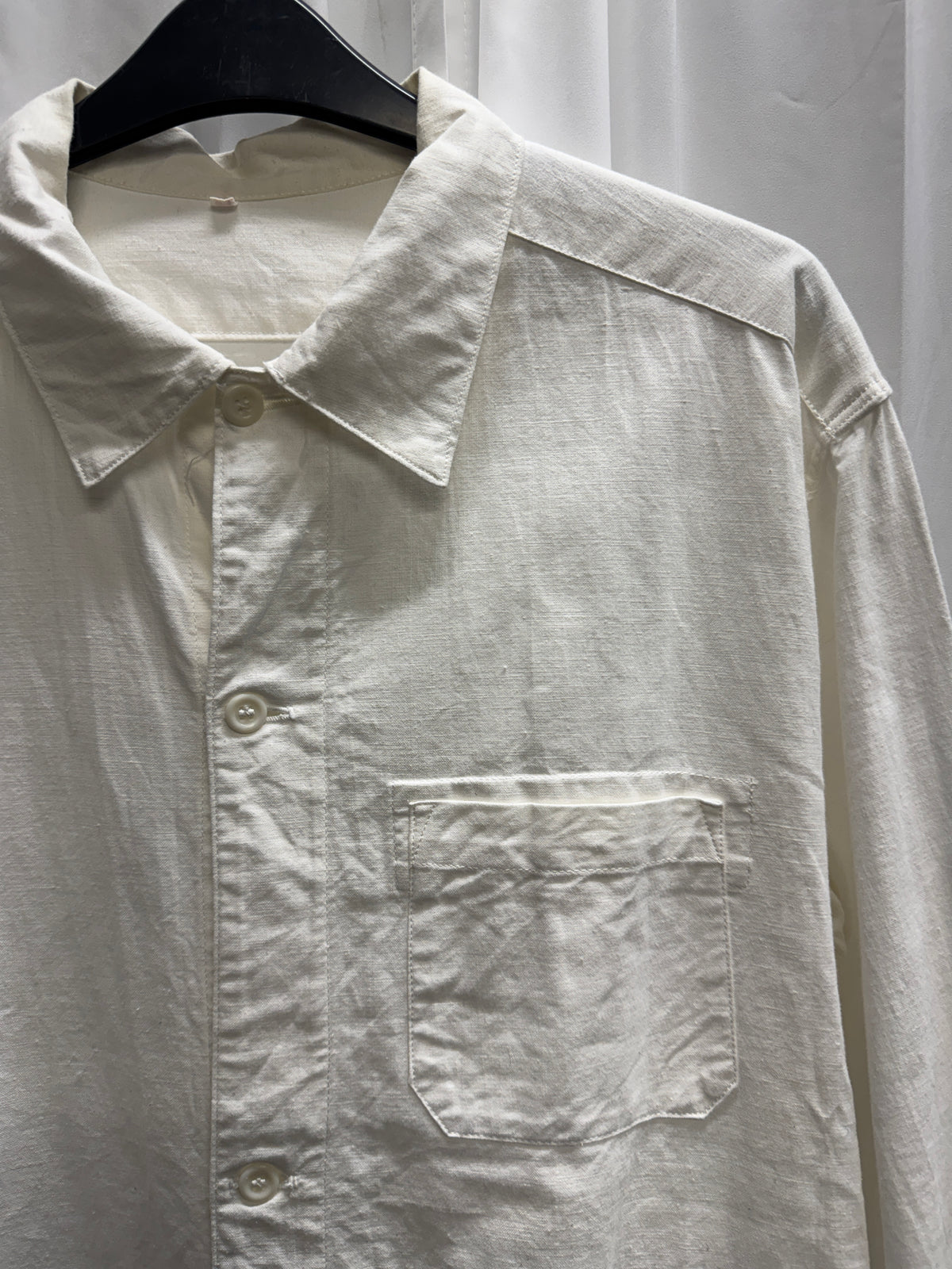 Vintage Swedish Military Longline Shirt