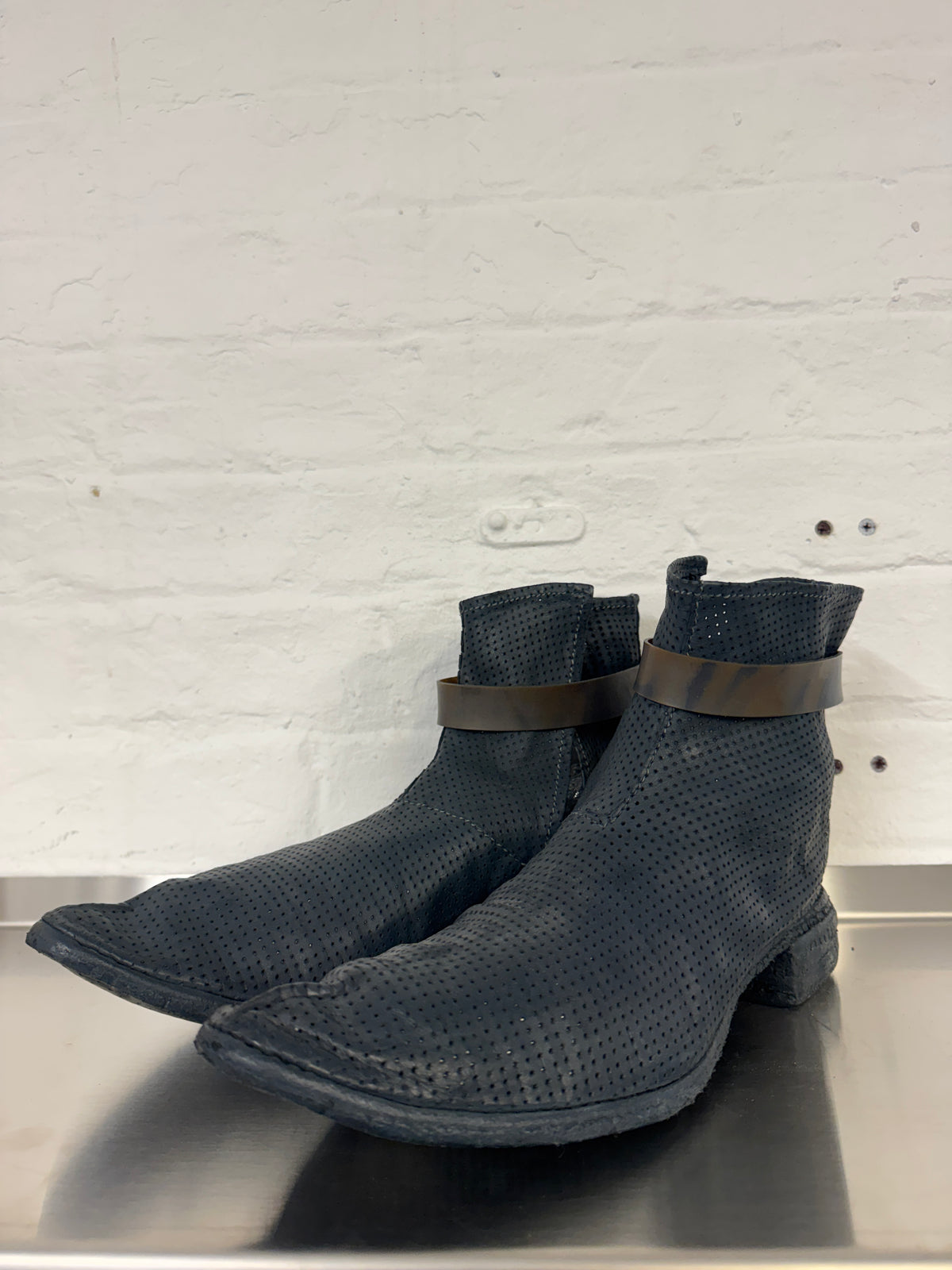 Carol Christian Poell Perforated Band Boots
