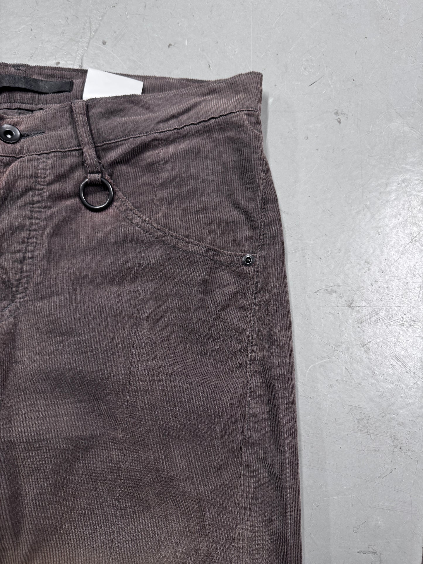 Julius SS09 Corduroy Twist Leg Trouser