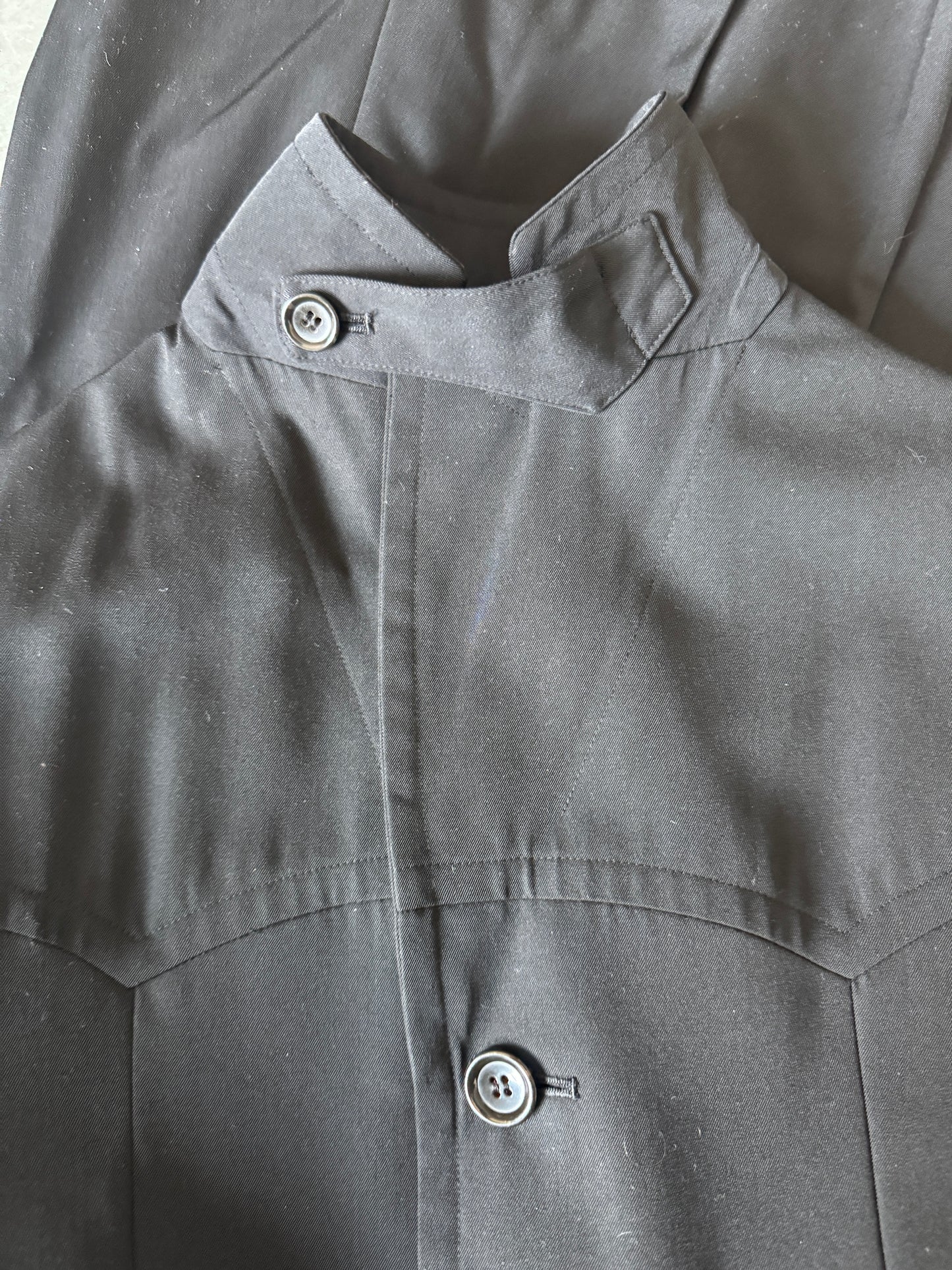 masaki matsushima homme 90s mega pleat cassock coat