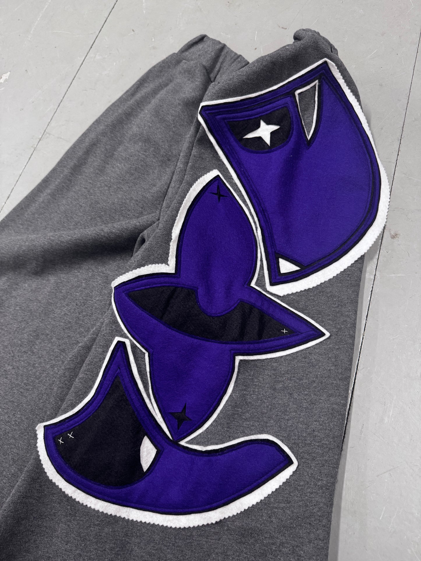 Sara Mikorey-Shpigler Patched Sweat Short