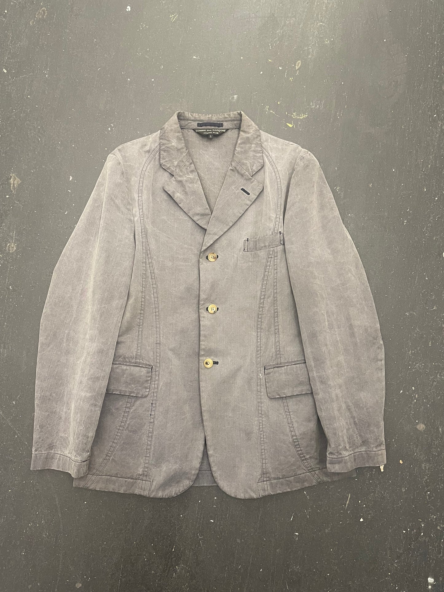 Comme Des Garcons Homme Plus 2003 Twist Seam Blazer