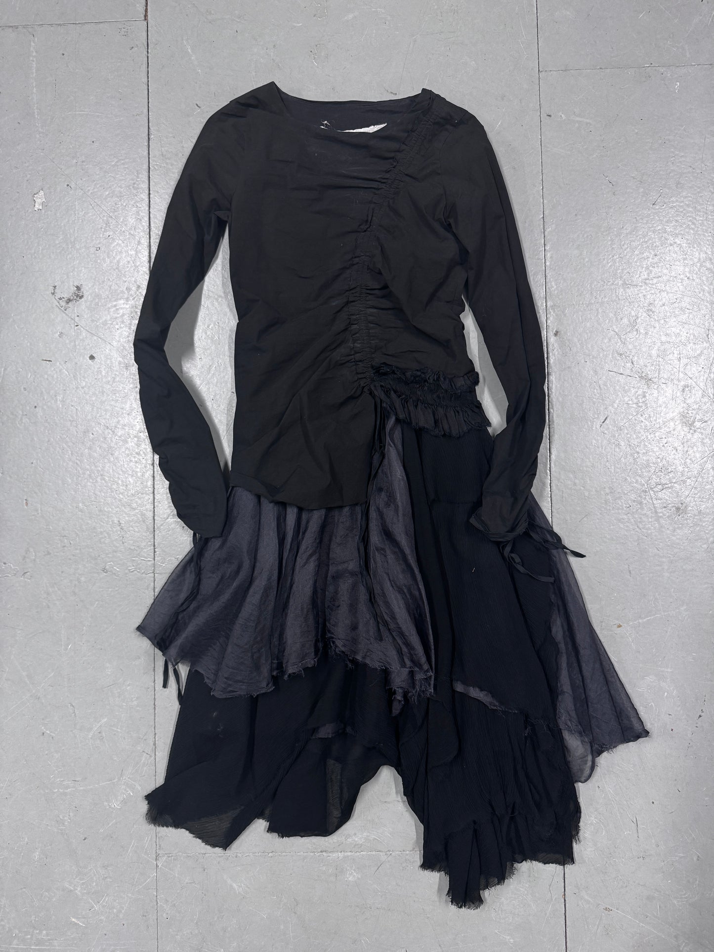 A Tentative Atelier Layered Dress