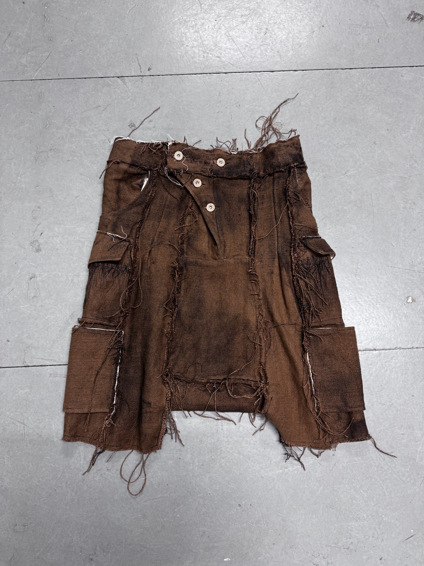 kai ghattaura drop crotch shorts