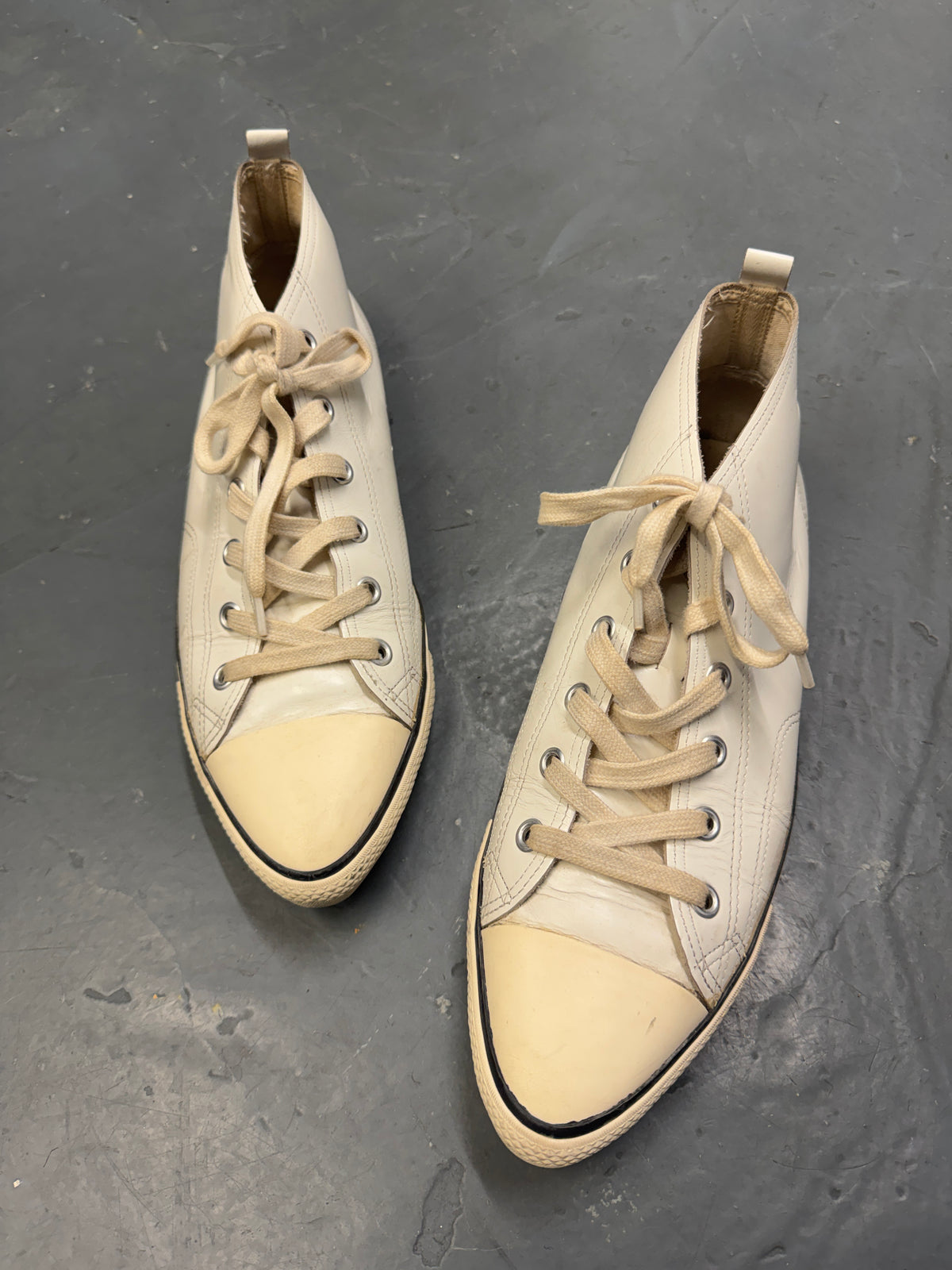 Comme Des Garcons Homme Plus SS17 Leather Pointed Toe Plimsole Sneaker 44
