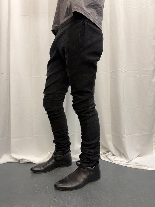 Individual Sentiments AW14 Elongated Stripe Wool Trouser