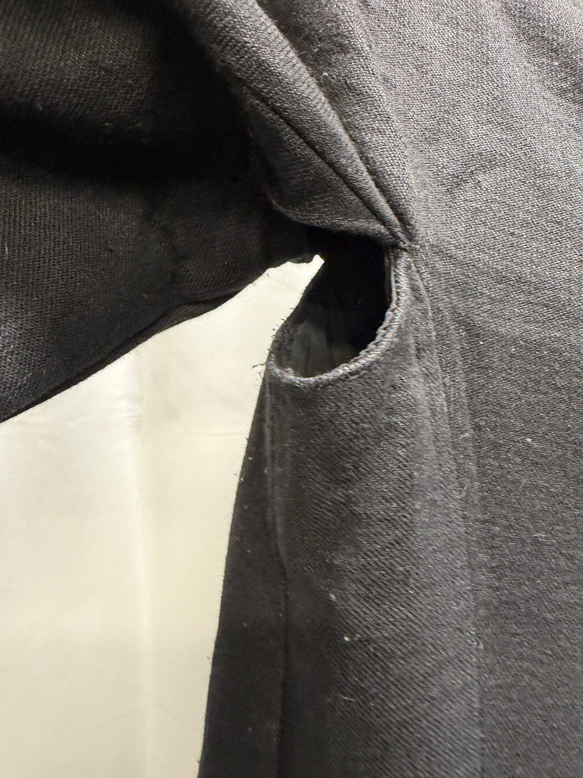 Obscur AW12 ‘Bound’ Heavy Wool Devil Lapel Overlap Coat