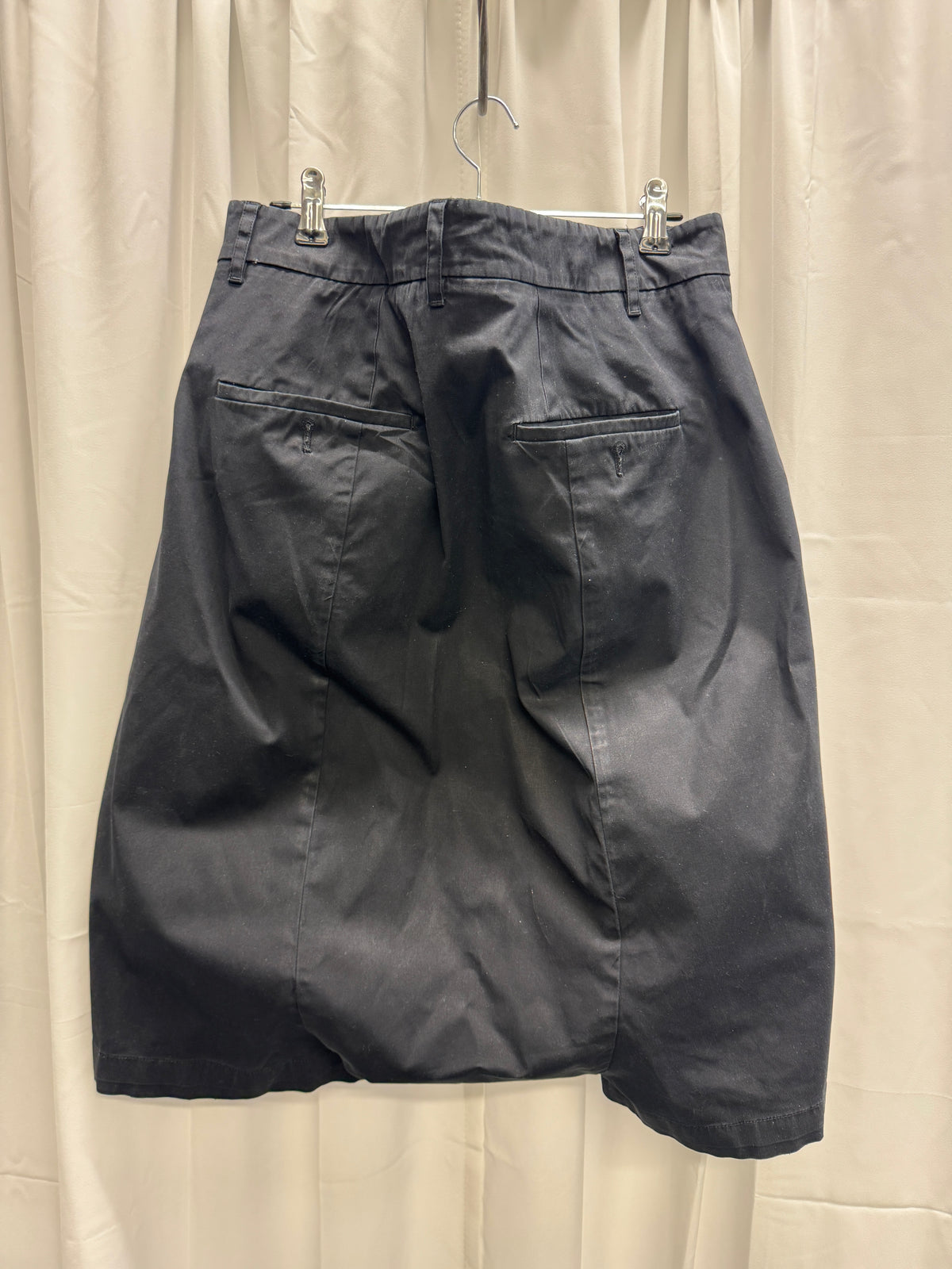 Rick Owens SS08 Creatch Drop Crotch Tailored Shorts