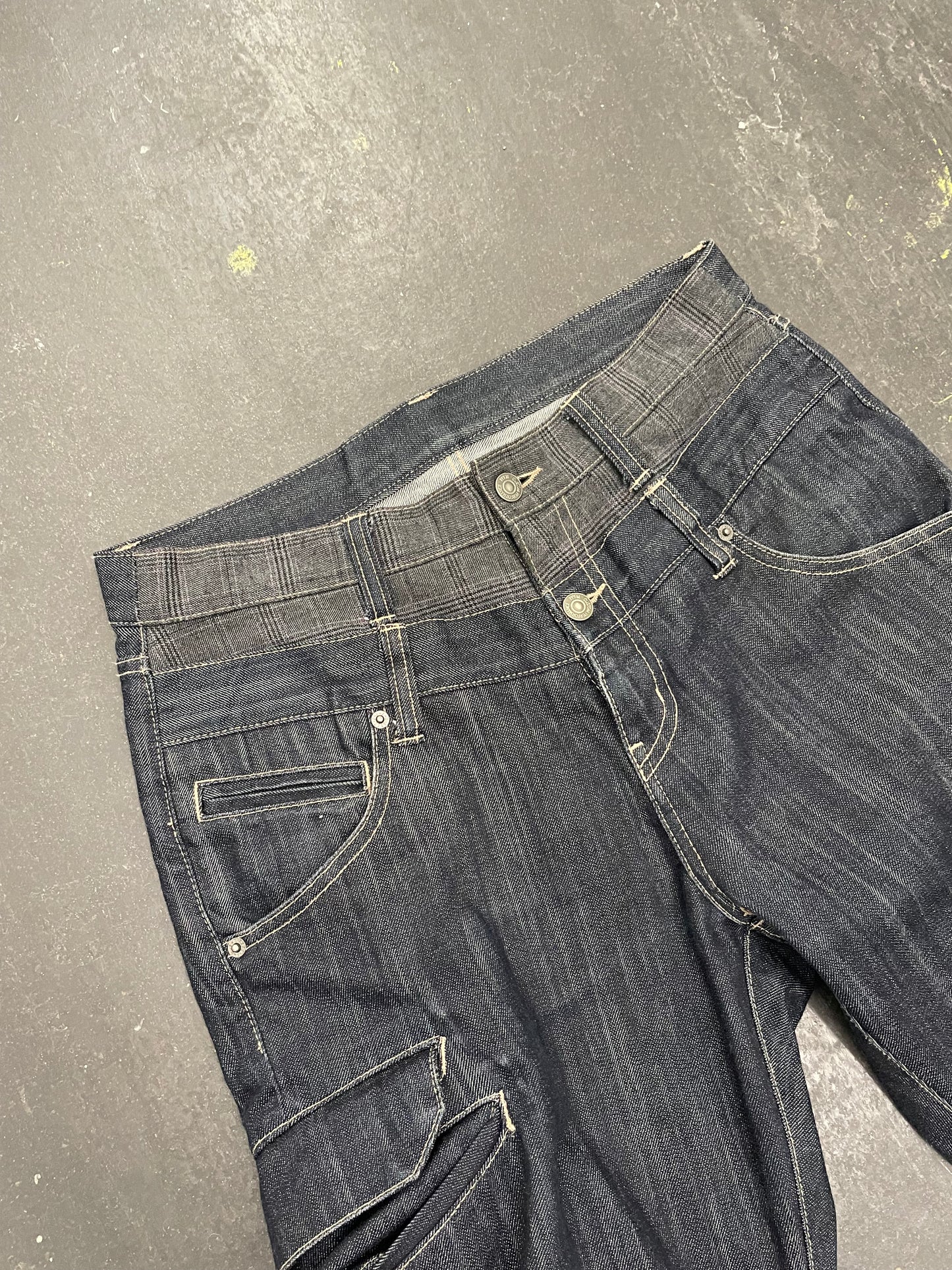 PPFM Double Waist 3D Denim