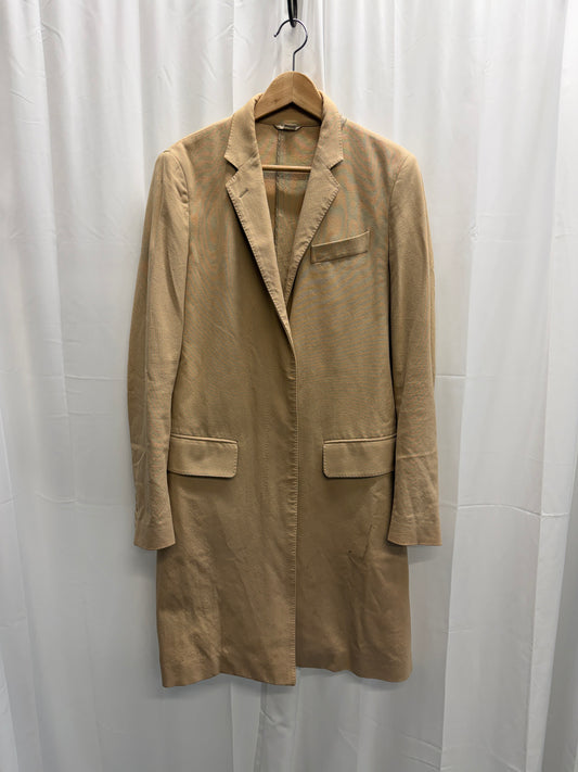 Helmut Lang 1990s Minimalist Longline Cotton Jacket