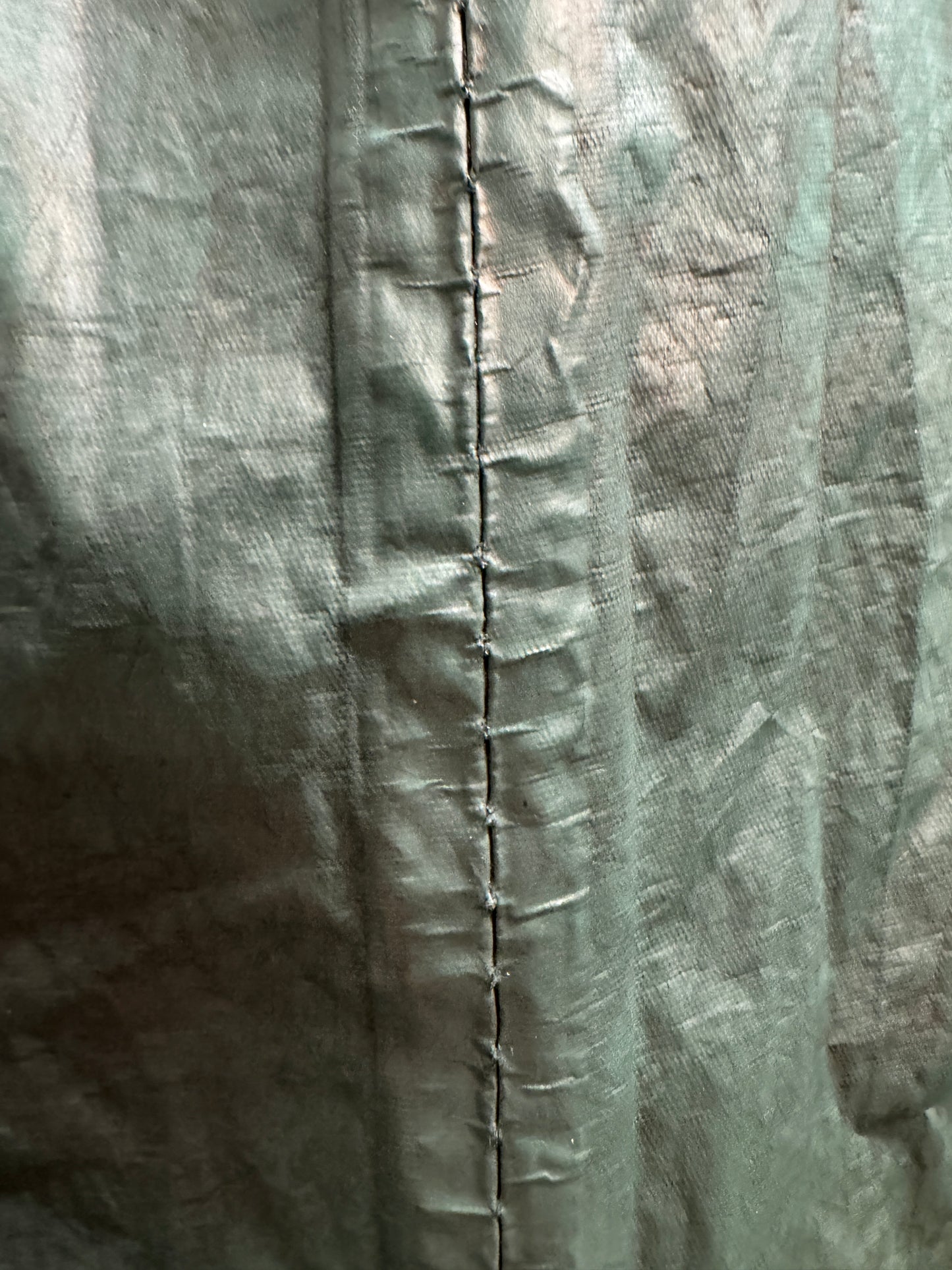 Carol Christian Poell /12 Mottled Green Chainseam Gloved NAS Parka