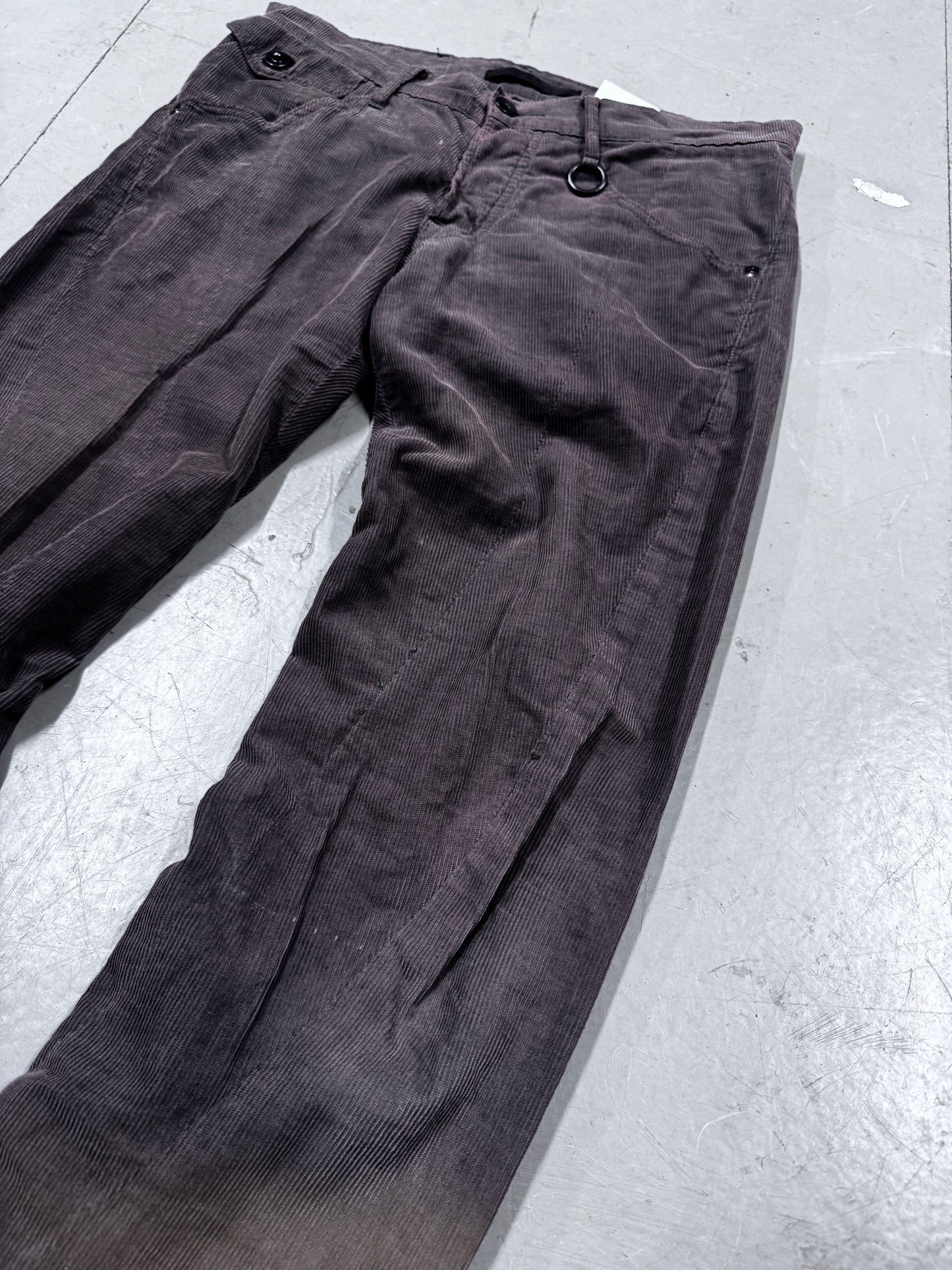 Julius SS09 Corduroy Twist Leg Trouser