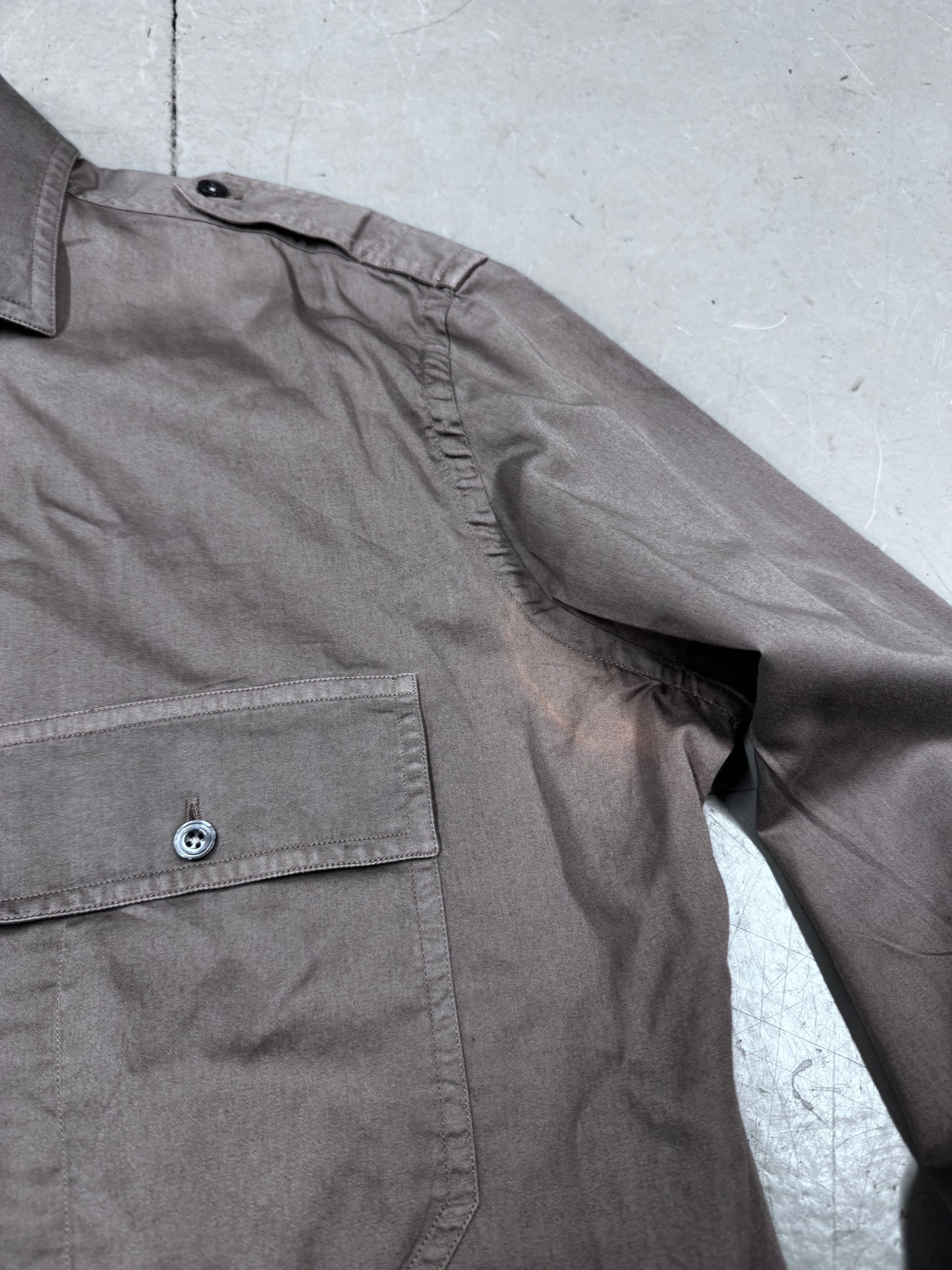 Tom Ford Military Epaulet Shirt