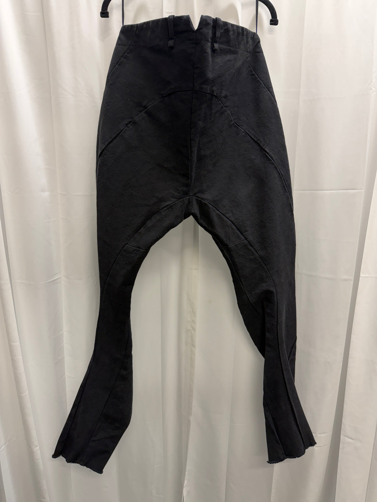 Masnada Anatomical Spiral-Cut 3D Jeans — Black (L)