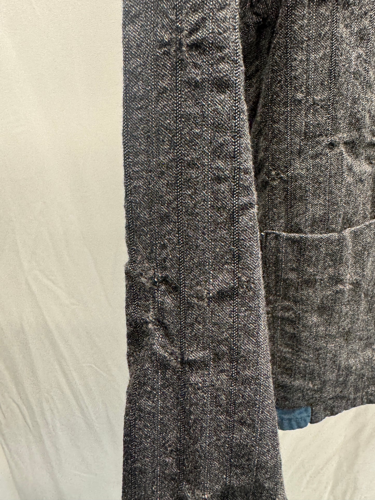jm archivio ribot patchwork wool buttoned jacket