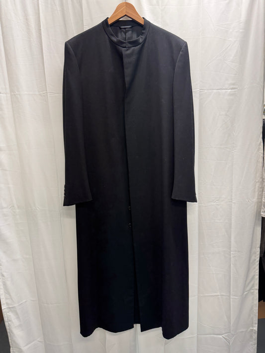 YSL Rive Gauche Hedi Slimane Priest Coat