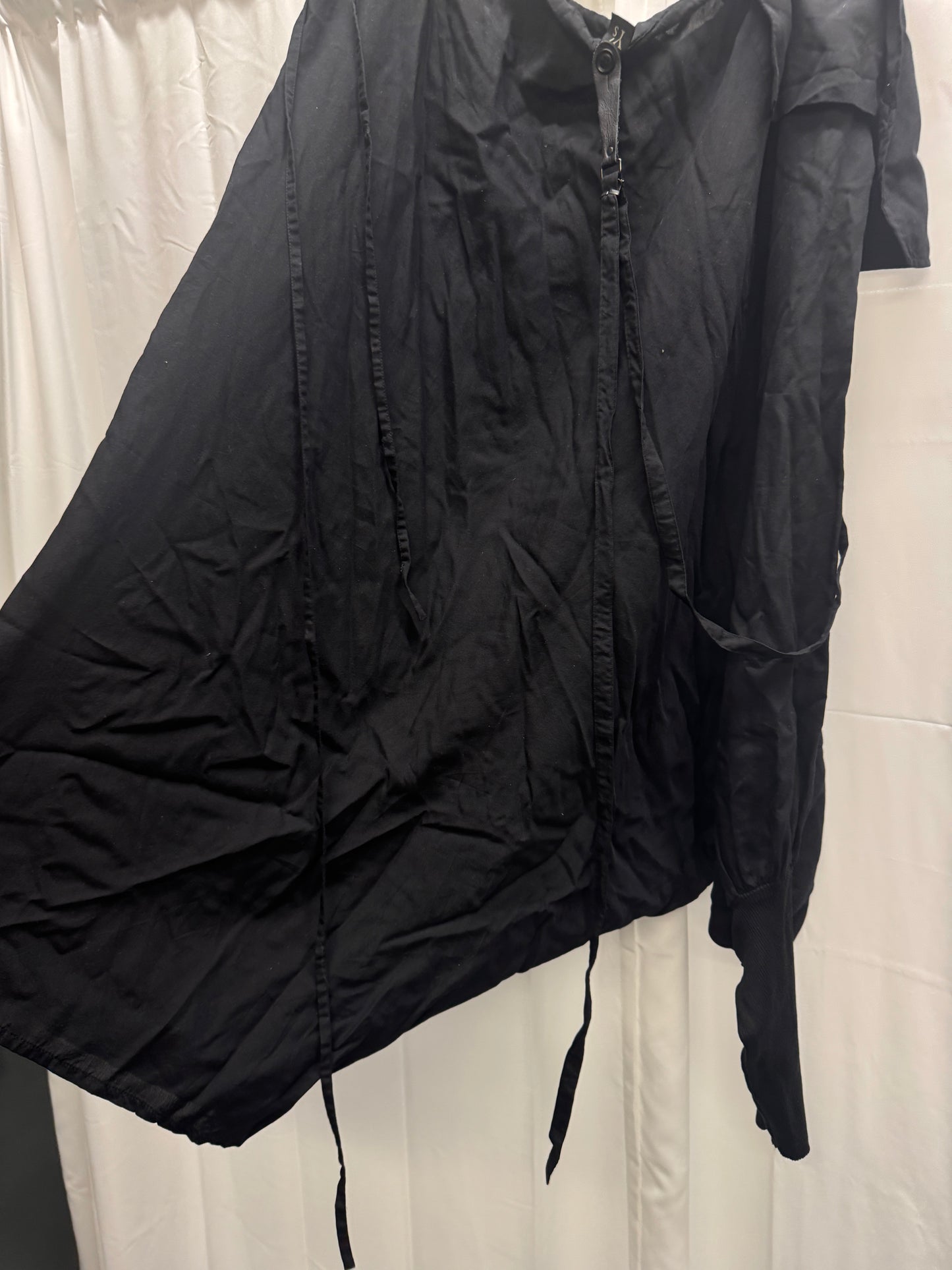 Y’s Adjustable Drop Crotch Leather Strap Trouser / Skirt