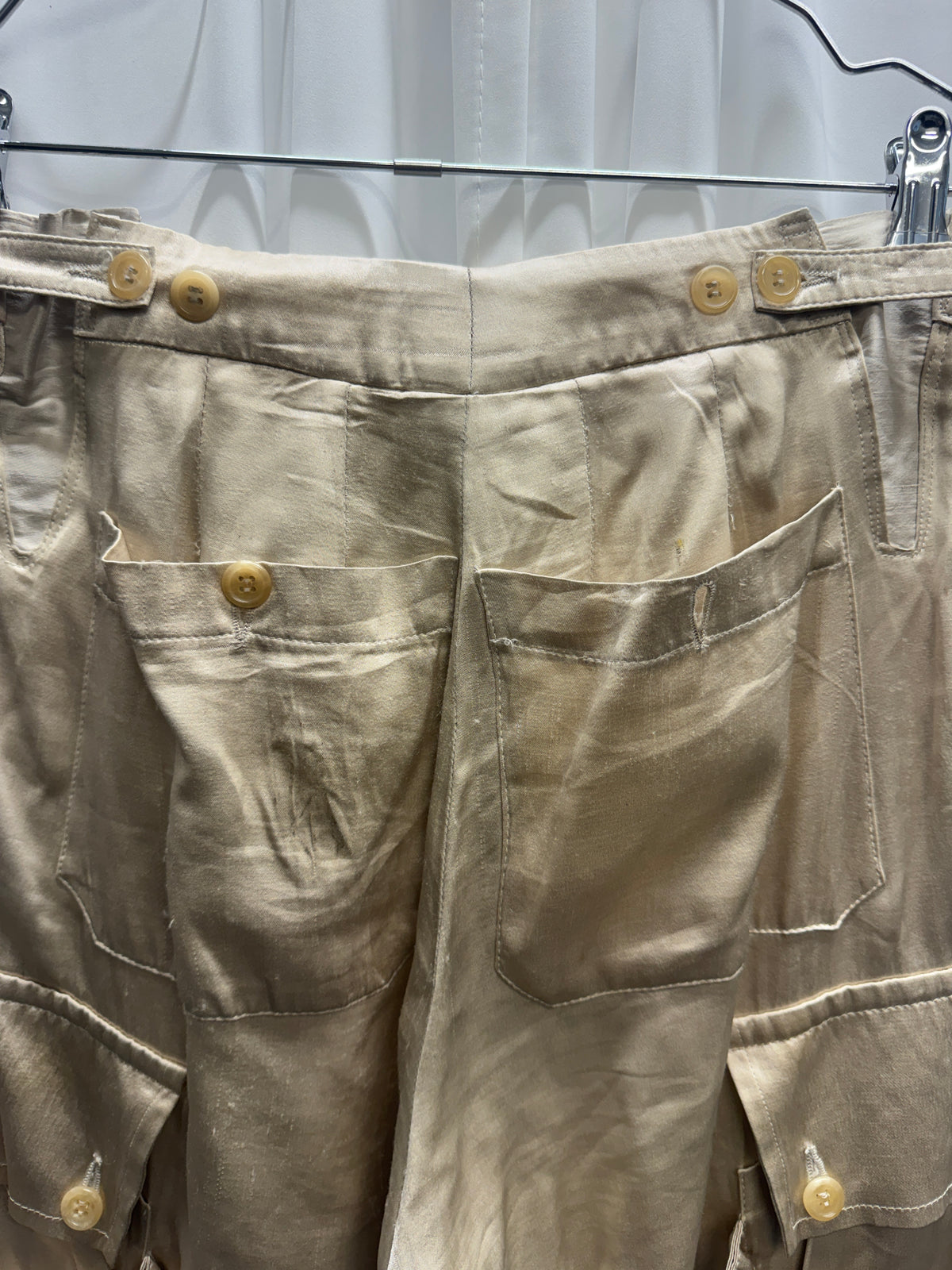 Ann Demeulemeester AW02 Runway Adjustable Bondage Cargo Trouser