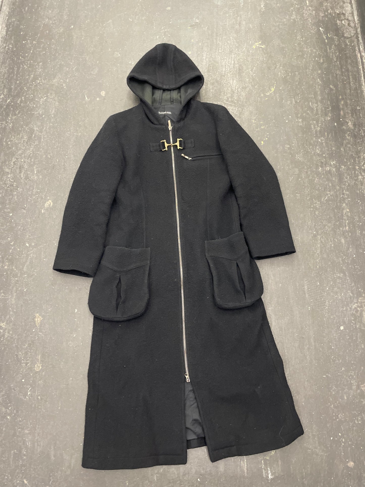 Yasuyuki Ishii Clasp Front Long Jacket