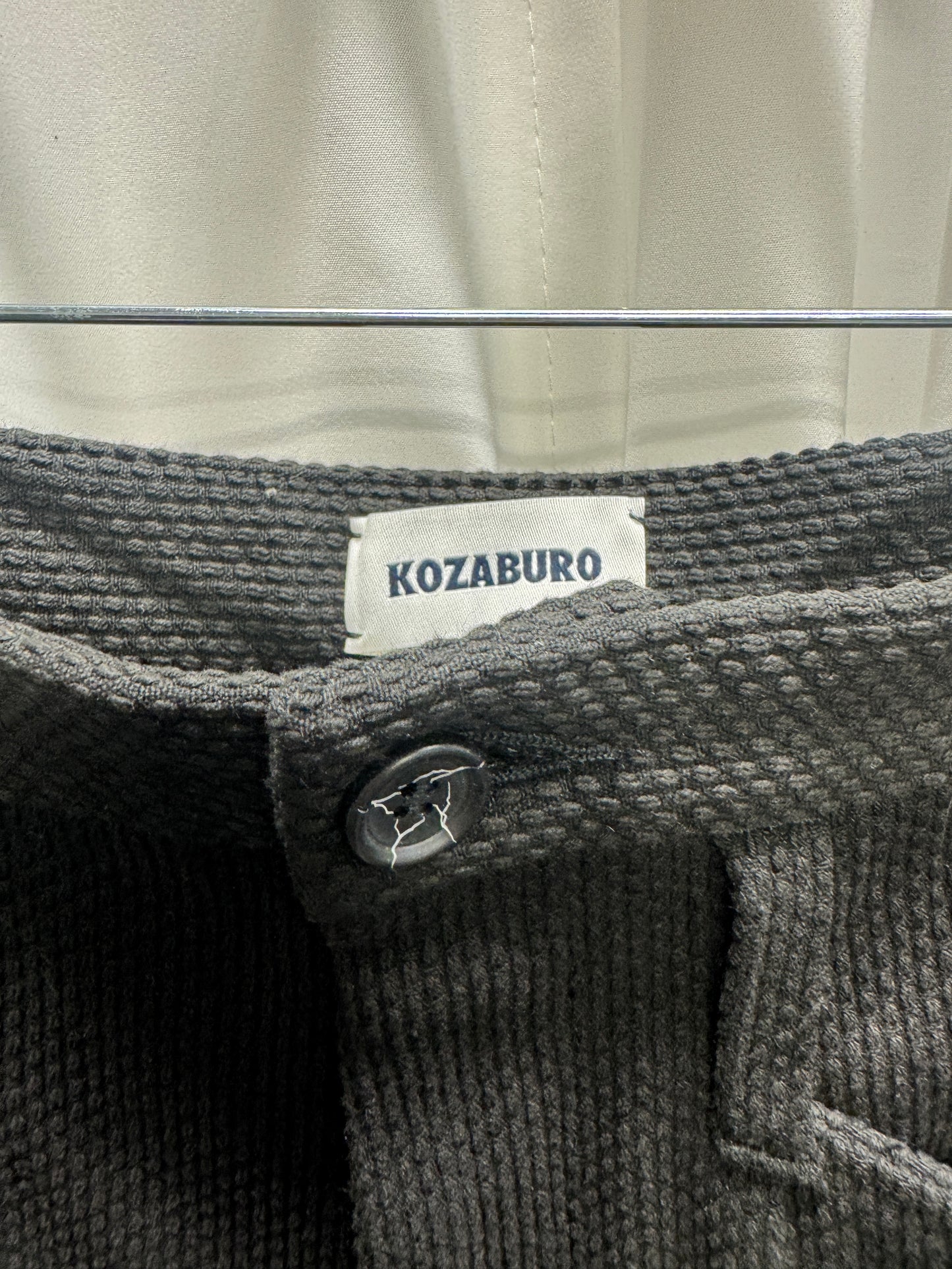 Kozaburo 3D Silhouette ‘Sashiko’ Trouser