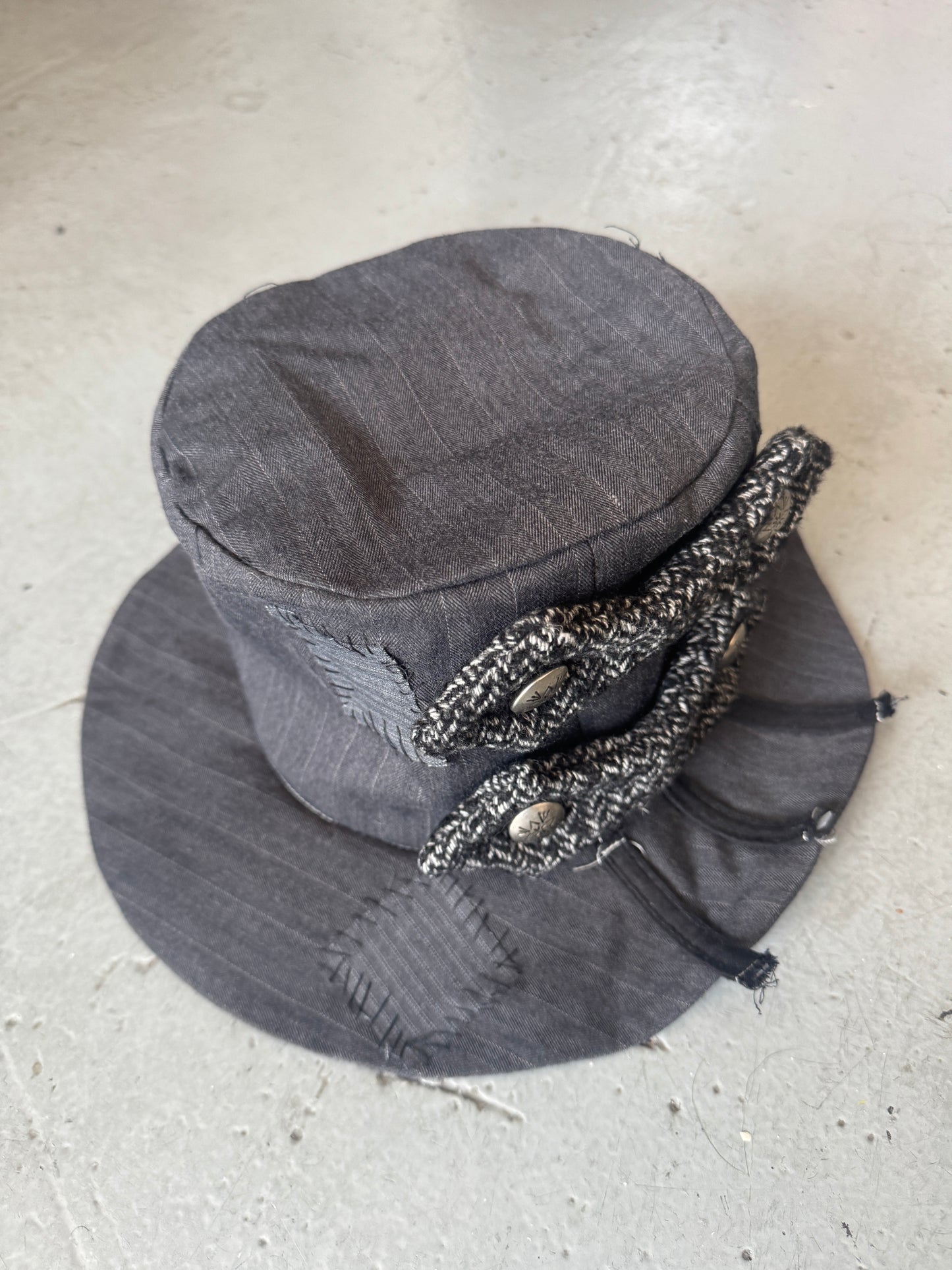 maxwell bresler sample patchwork admiral hat