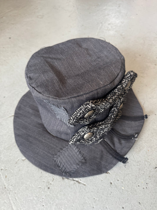 maxwell bresler sample patchwork admiral hat