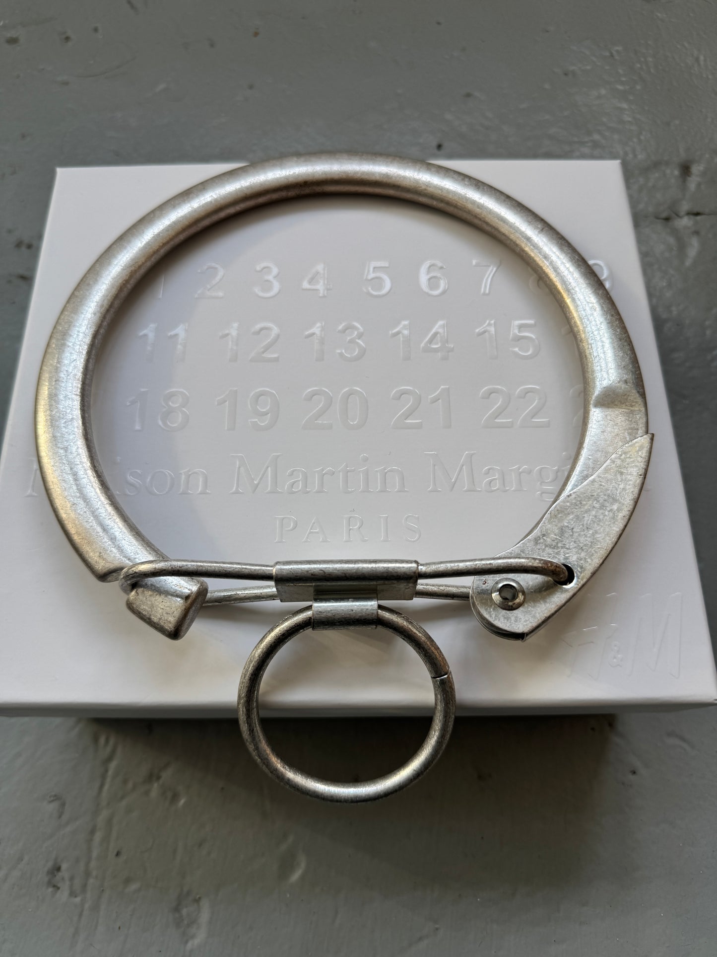 Maison Martin Margiela Oversized Keyring Cuff Necklace