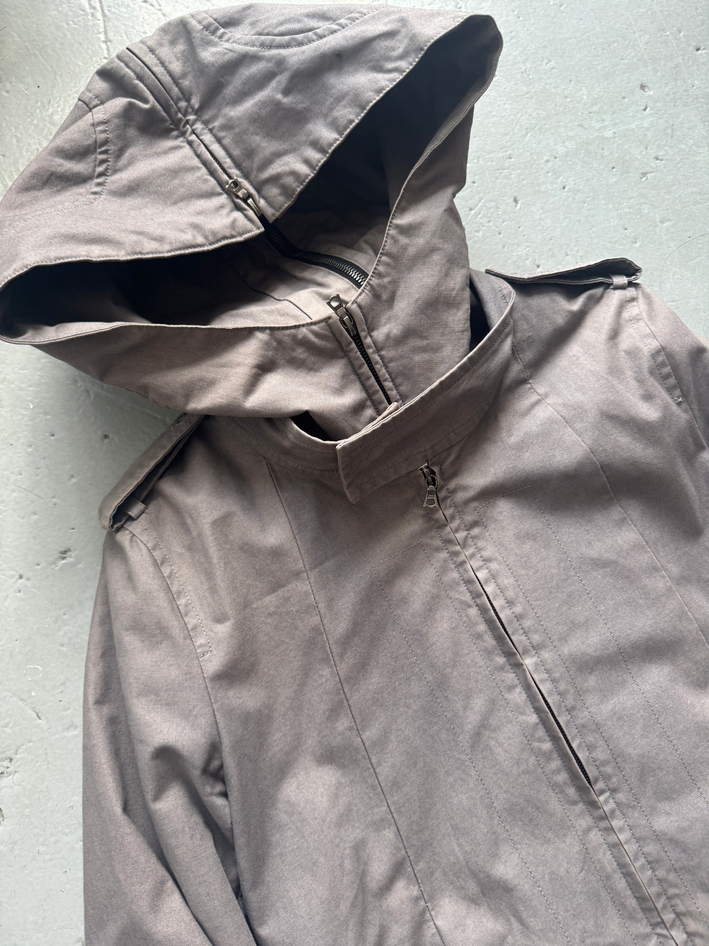 the viridi-anne double layer coat and vest