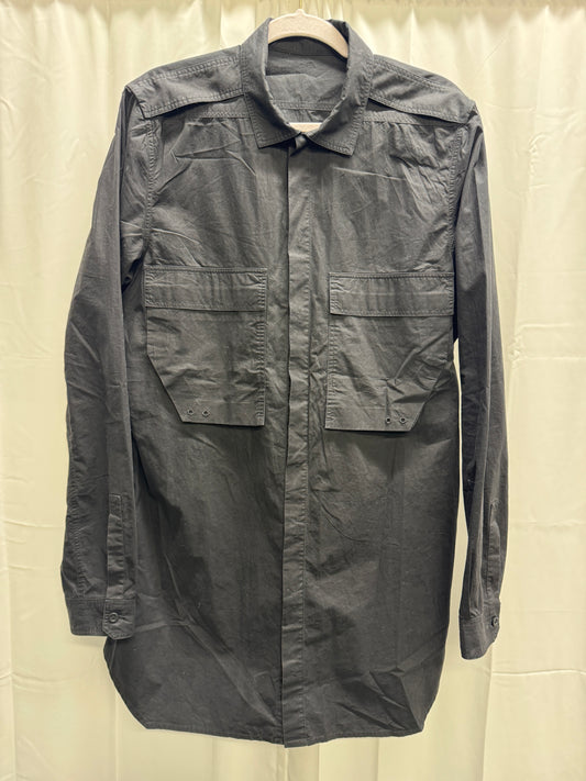Rick Owens AW16 Mastodon Elongated Military Shirt