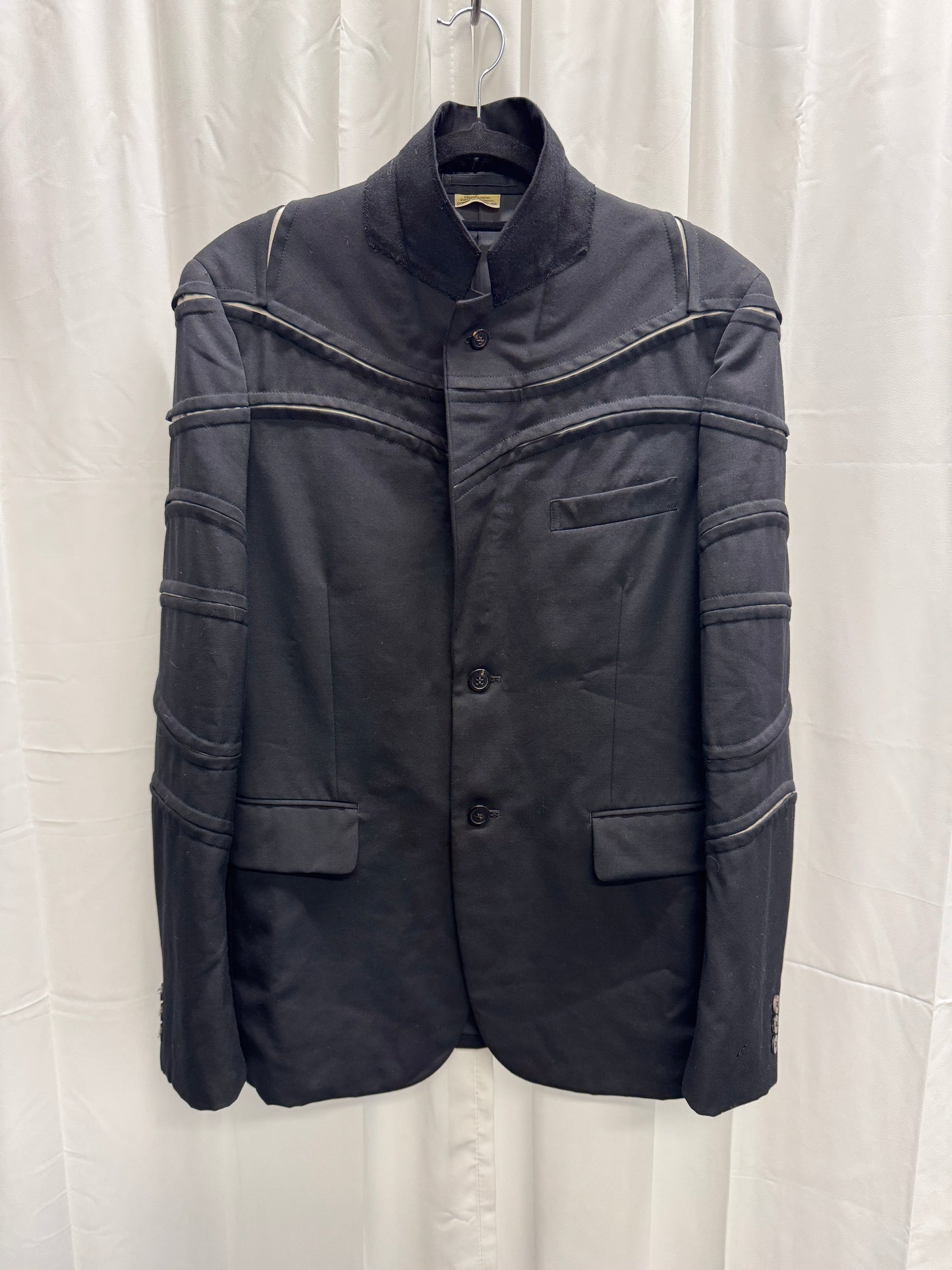 Comme Des Garcons AW15 Spliced Armour Blazer M