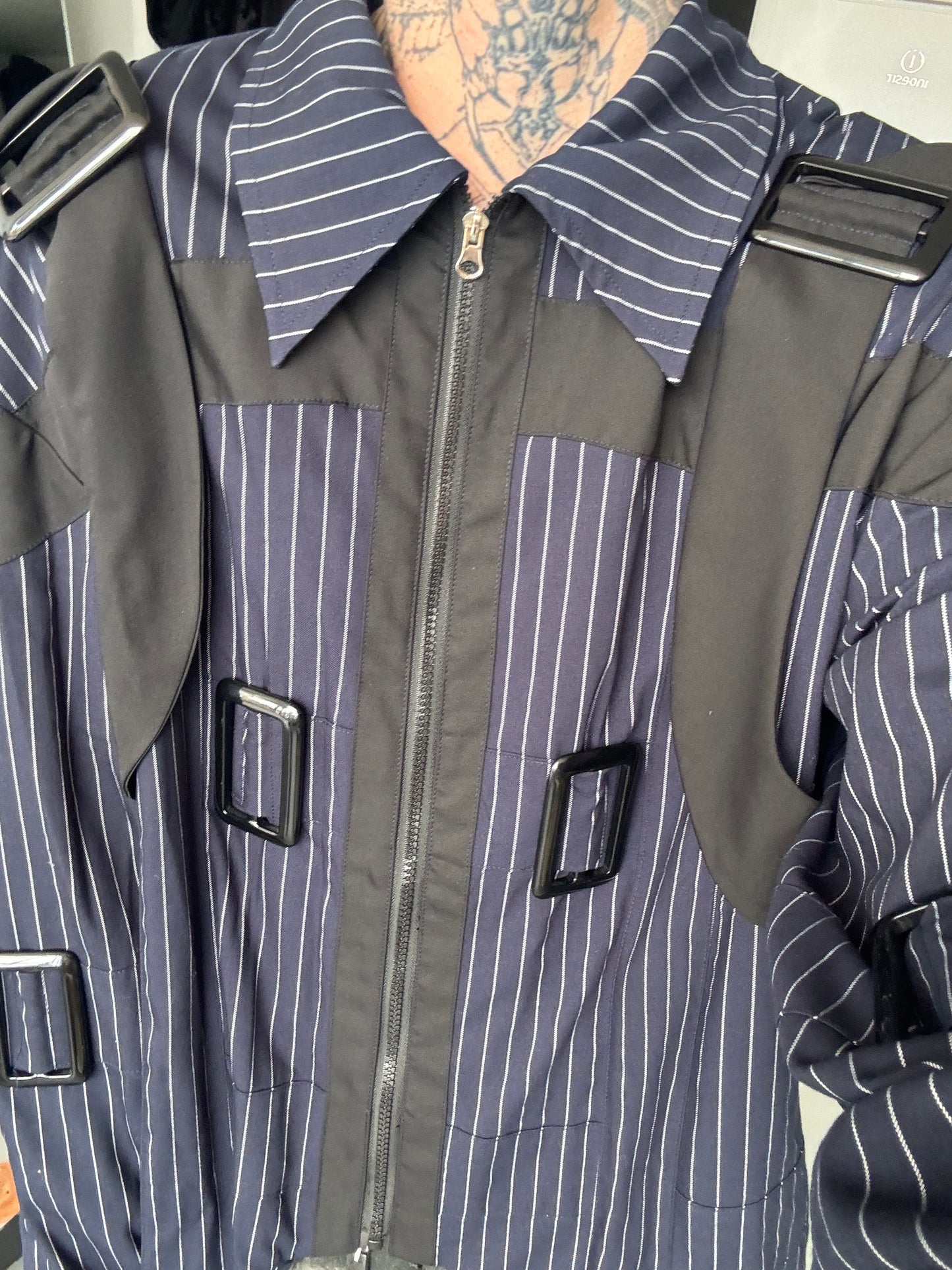 yoikadakada strapped bondage jacket