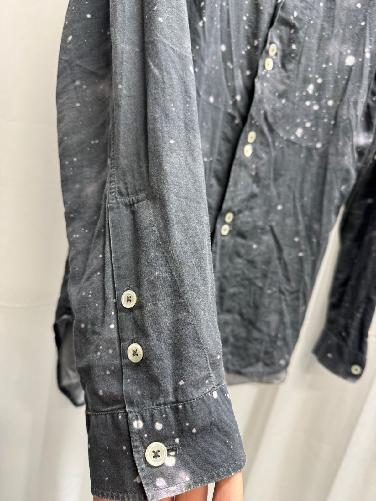 Ann Demeulemeester AW11 Snow Print Celestial Shirt