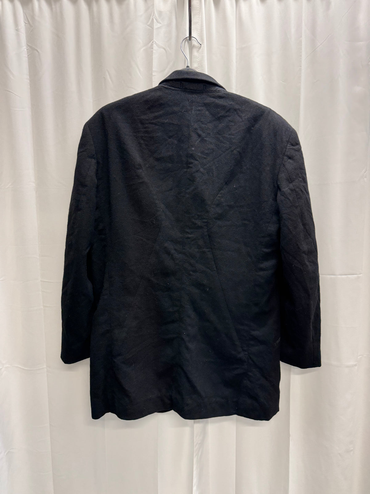Issey Miyake Men 1990s Boxy Wool Zip Blazer