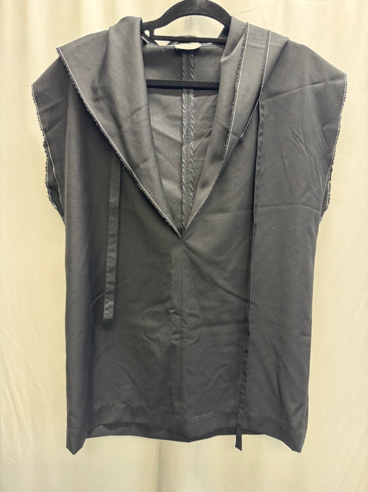 dior homme kva double hooded tie neck vest