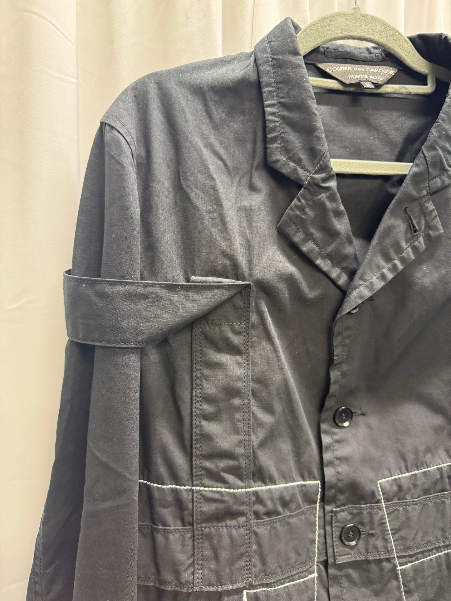 Comme Des Garcons Homme Plus SS04 Tailored Cargo Harness Blazer Jacket