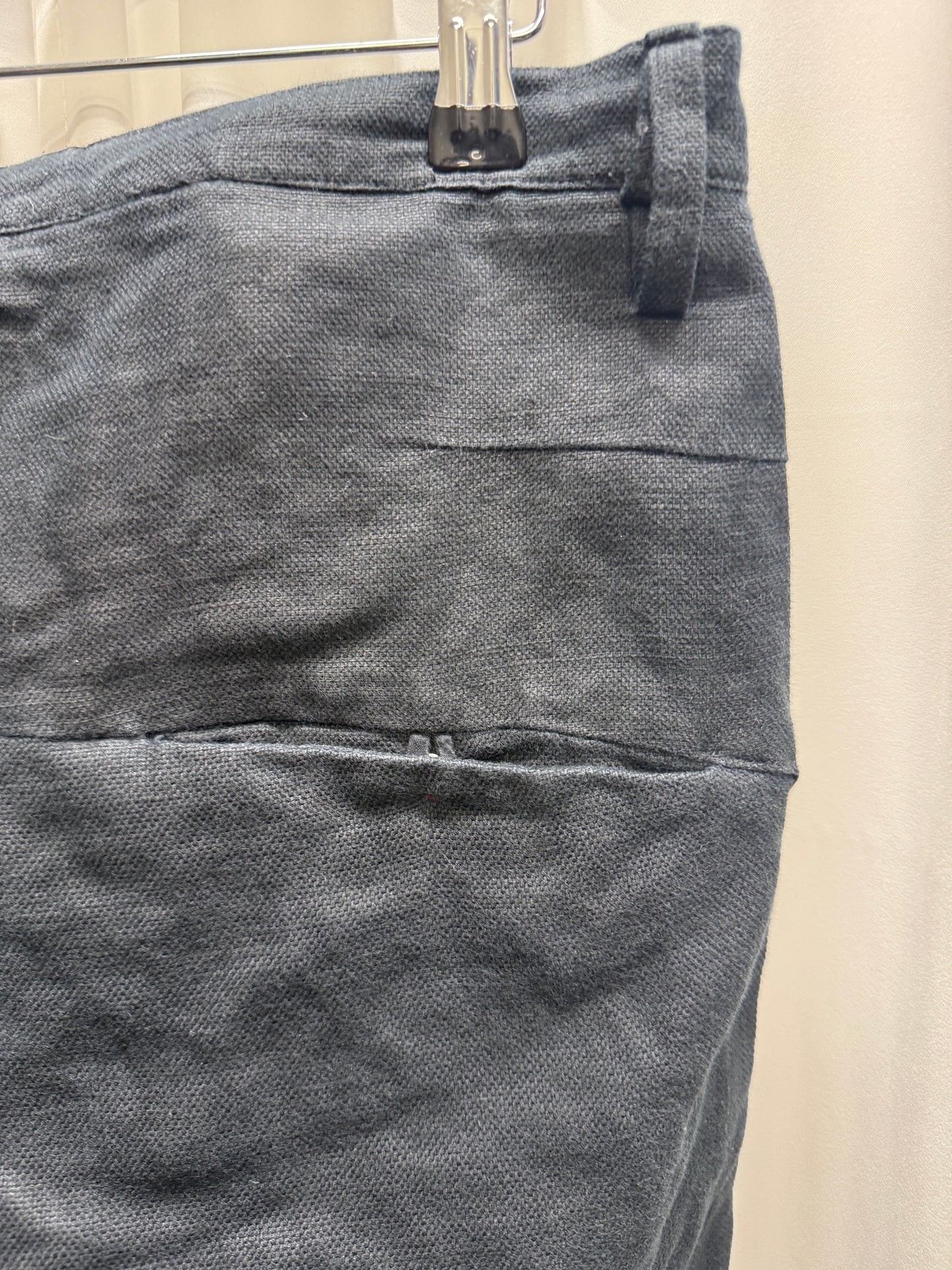 Zam Barrett Thick Linen Slim Trouser