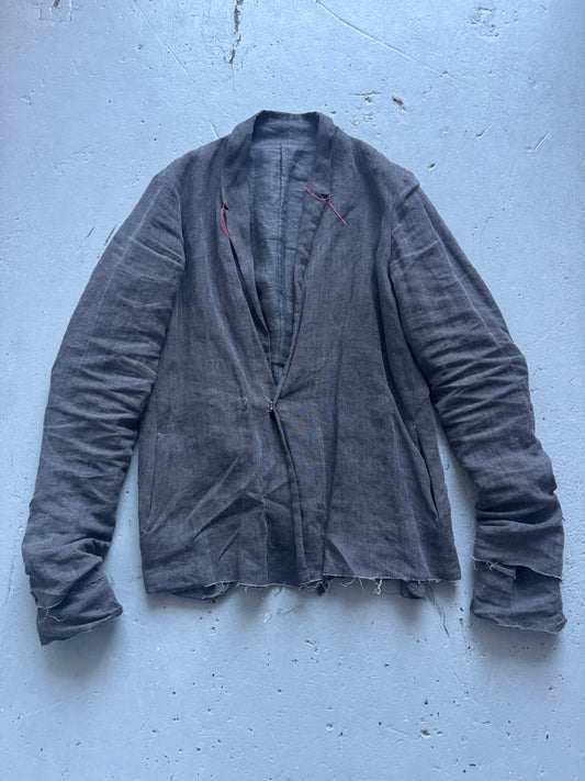 m.a+ double layer sleeve linen jacket