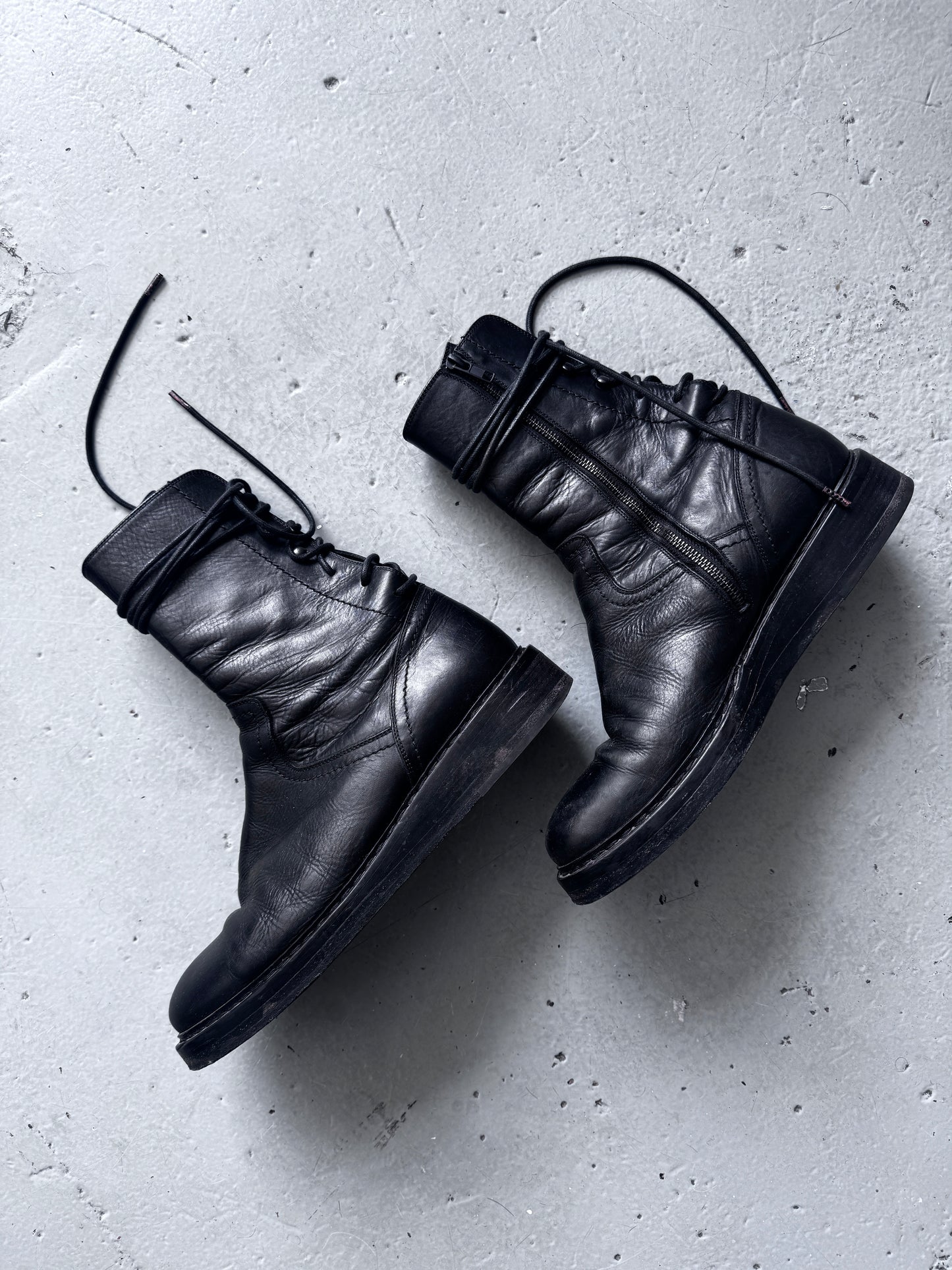 Ann Demeulemeester Backlace Boot