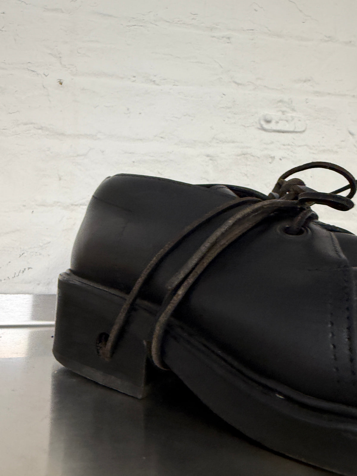 Dirk Bikkembergs Bungee Lace Wrap Leather Derby