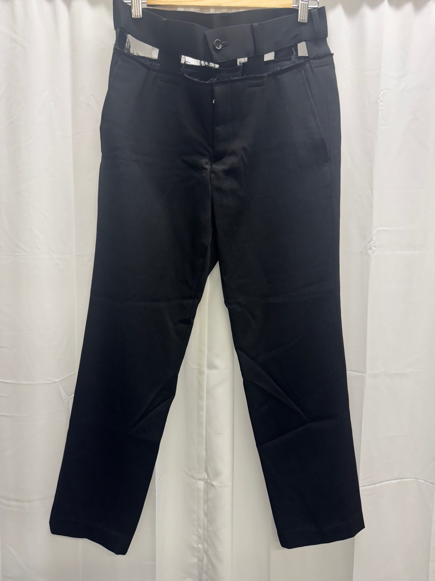 comme des garcons homme plus cage waistband suit trouser