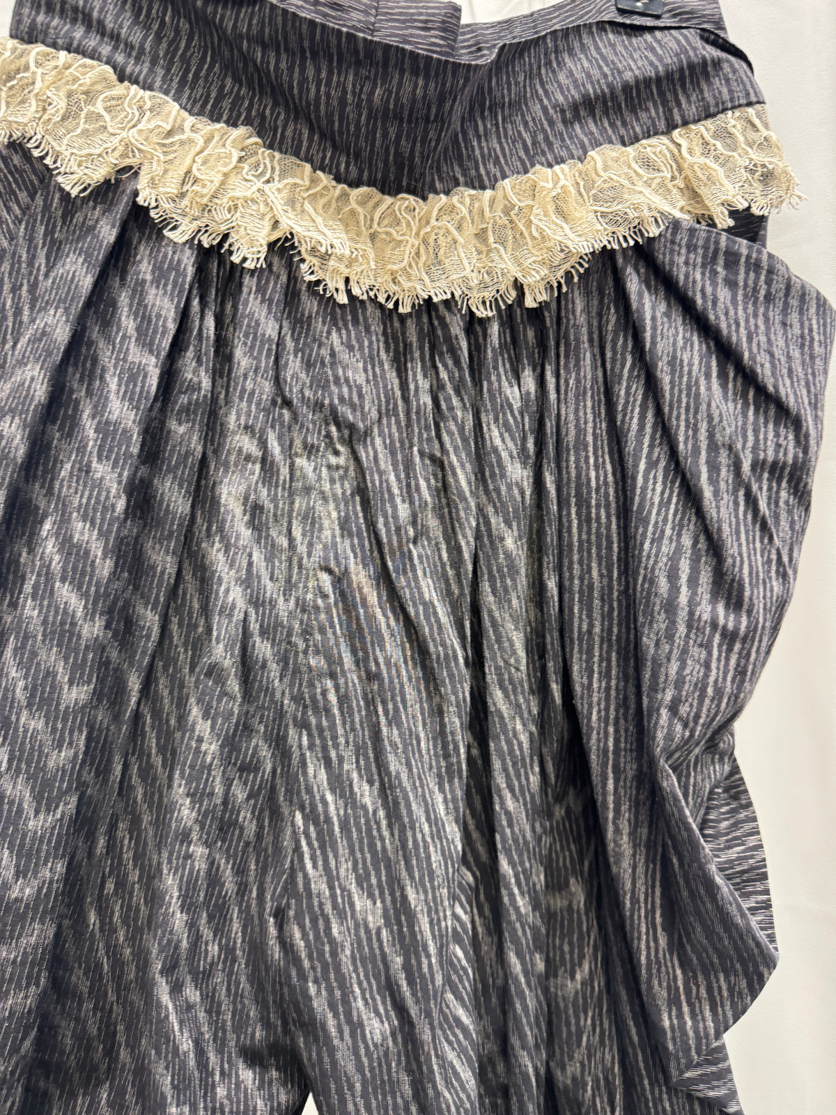 Bernhard Willhelm Sculptural Lace Ruffle Shorts — c. late 2000s
