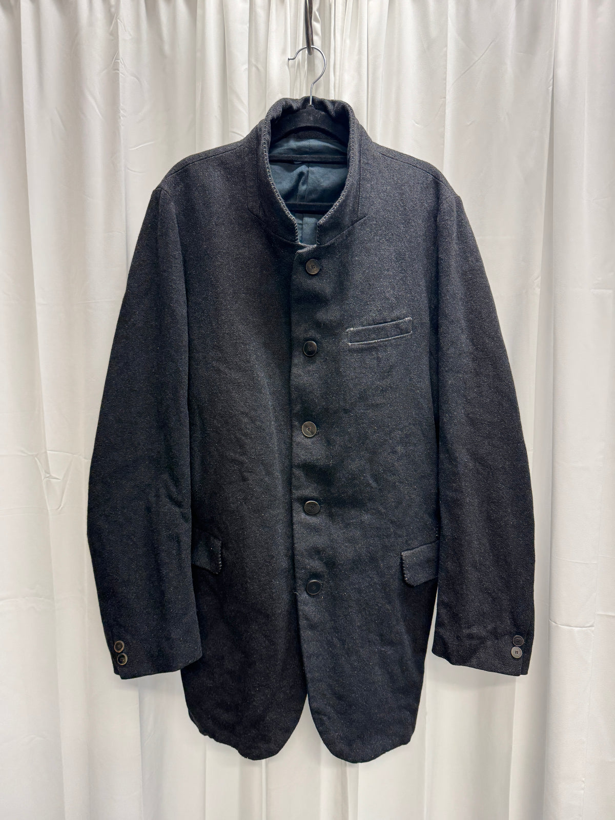 Nicolò Ceschi Berrini Metallic-Blend Scar Stitch Jacket — c. 2005–2008