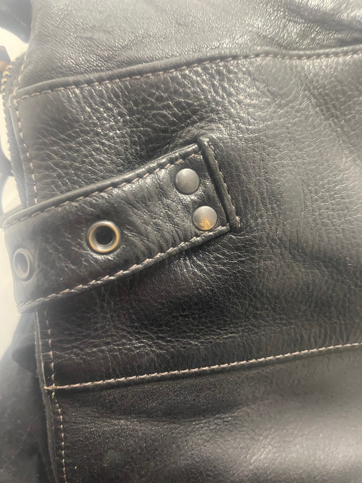ZER Leather Buckle Bag